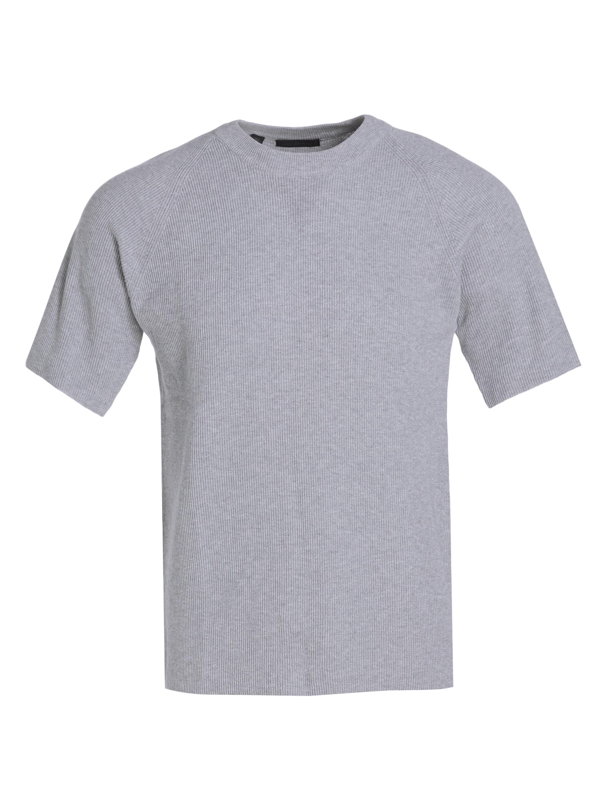 Saks Fifth Avenue Men's COLLECTION Cotton Short-Sleeve T-Shirt - Mirage Gray