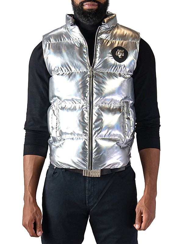 Shop Woodpecker Iridescent Puffer Vest | Saks Fifth Avenue Shop Woodpecker Iridescent Puffer Vest | Saks Fifth Avenue