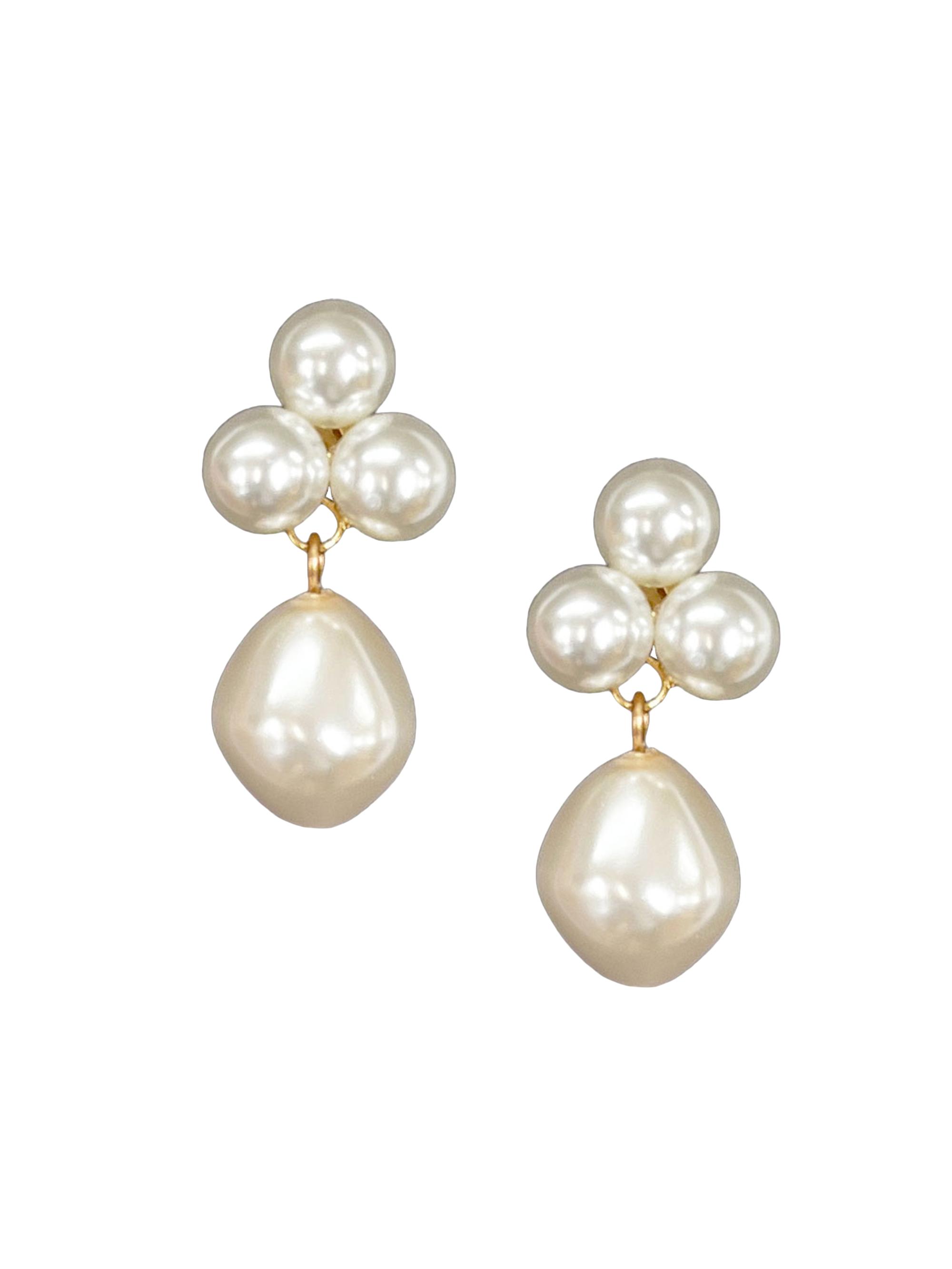 Jennifer Behr Women's Goldtone & Imitation Pearl Drop Earrings - Pearl