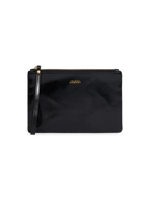 logo clutch bag