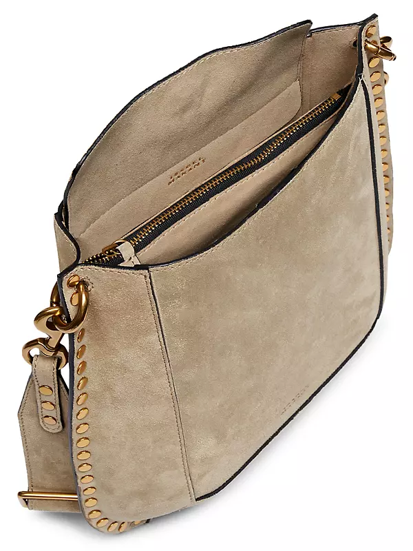 Shop Isabel Marant Oskan Suede Shoulder Bag | Saks Fifth Avenue