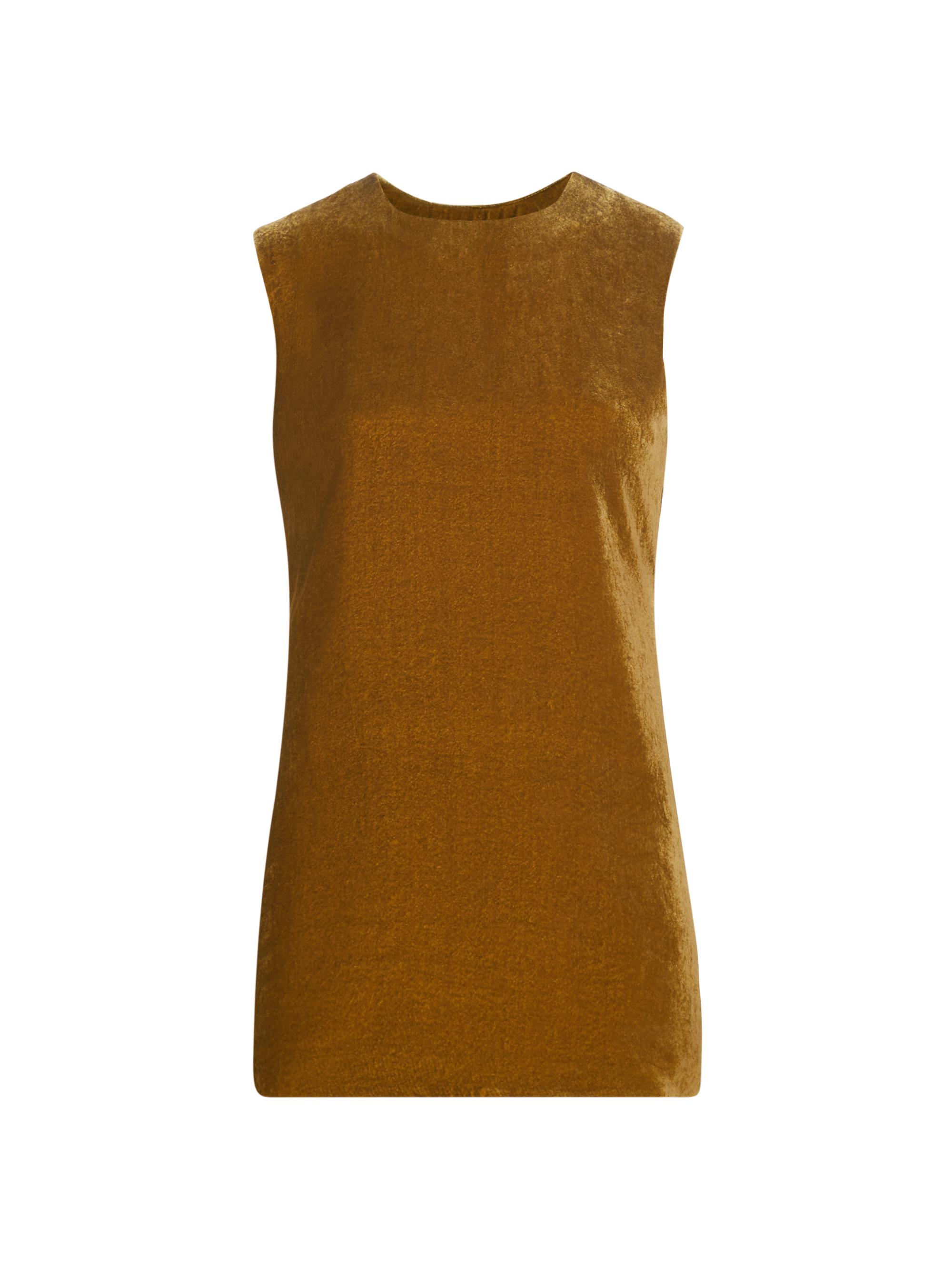 Proenza Schouler Women's Velvet Longline Top - Ochre