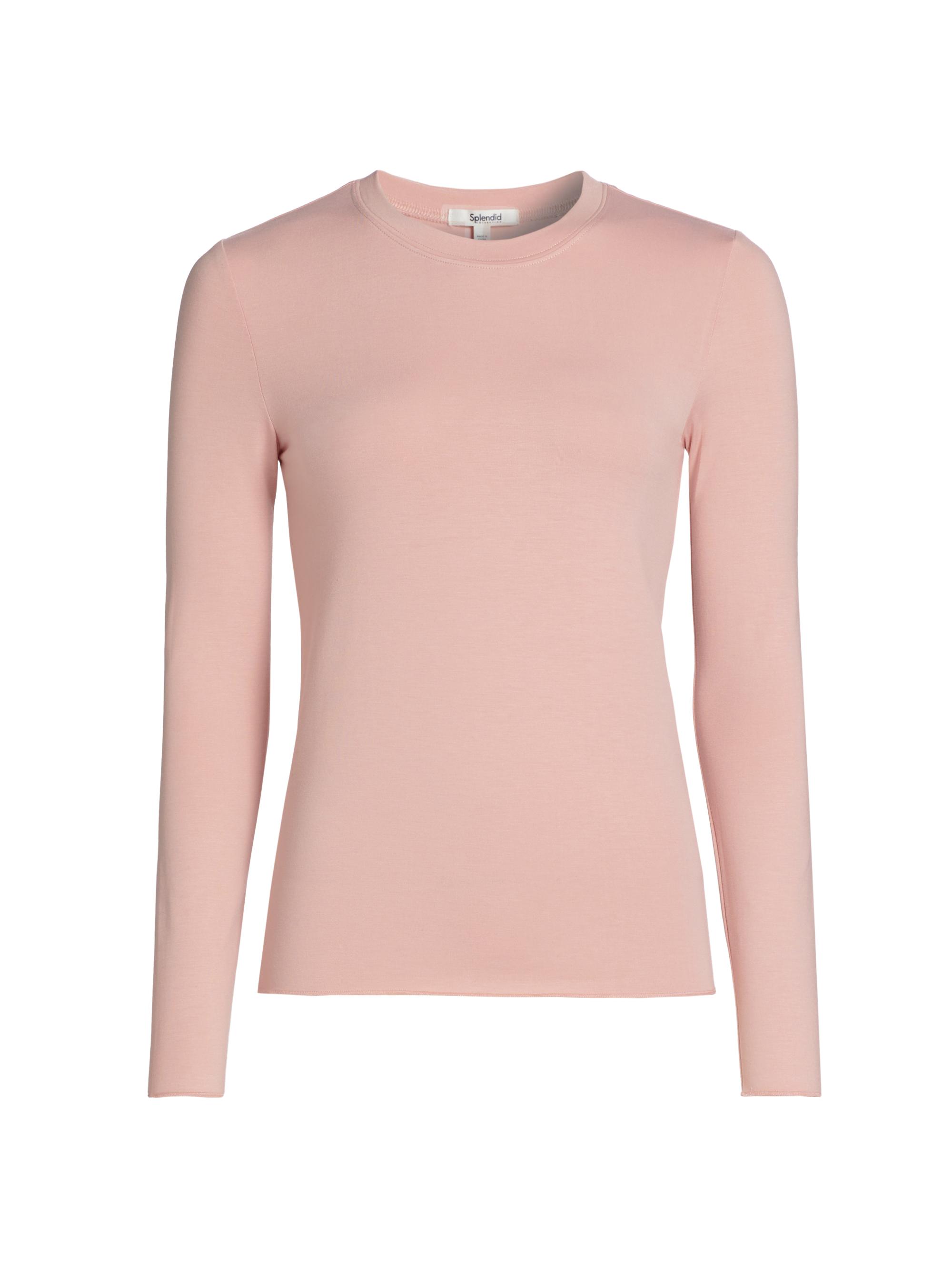 Splendid Women's Long-Sleeve T-Shirt - Canyon Rose