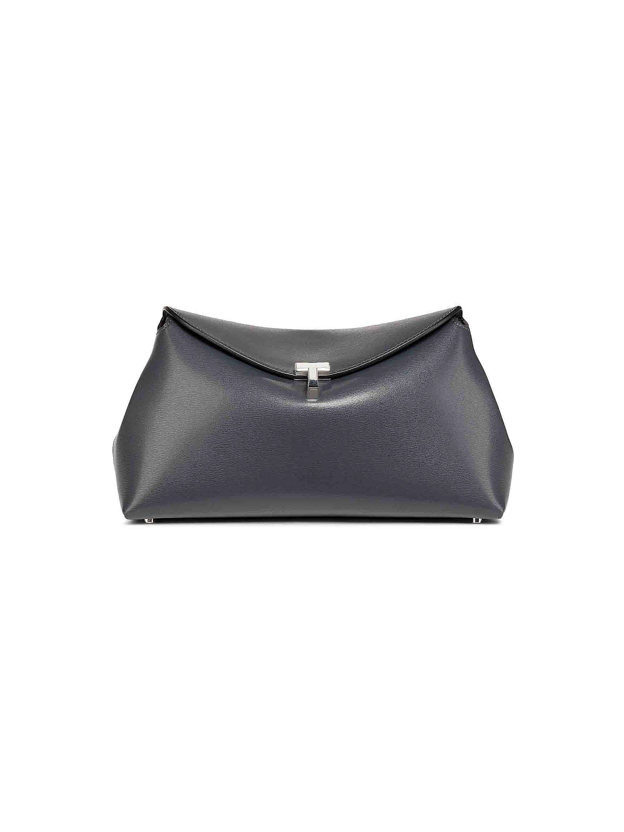 The Row Geo Leather Bracelet Clutch | Saks Fifth Avenue