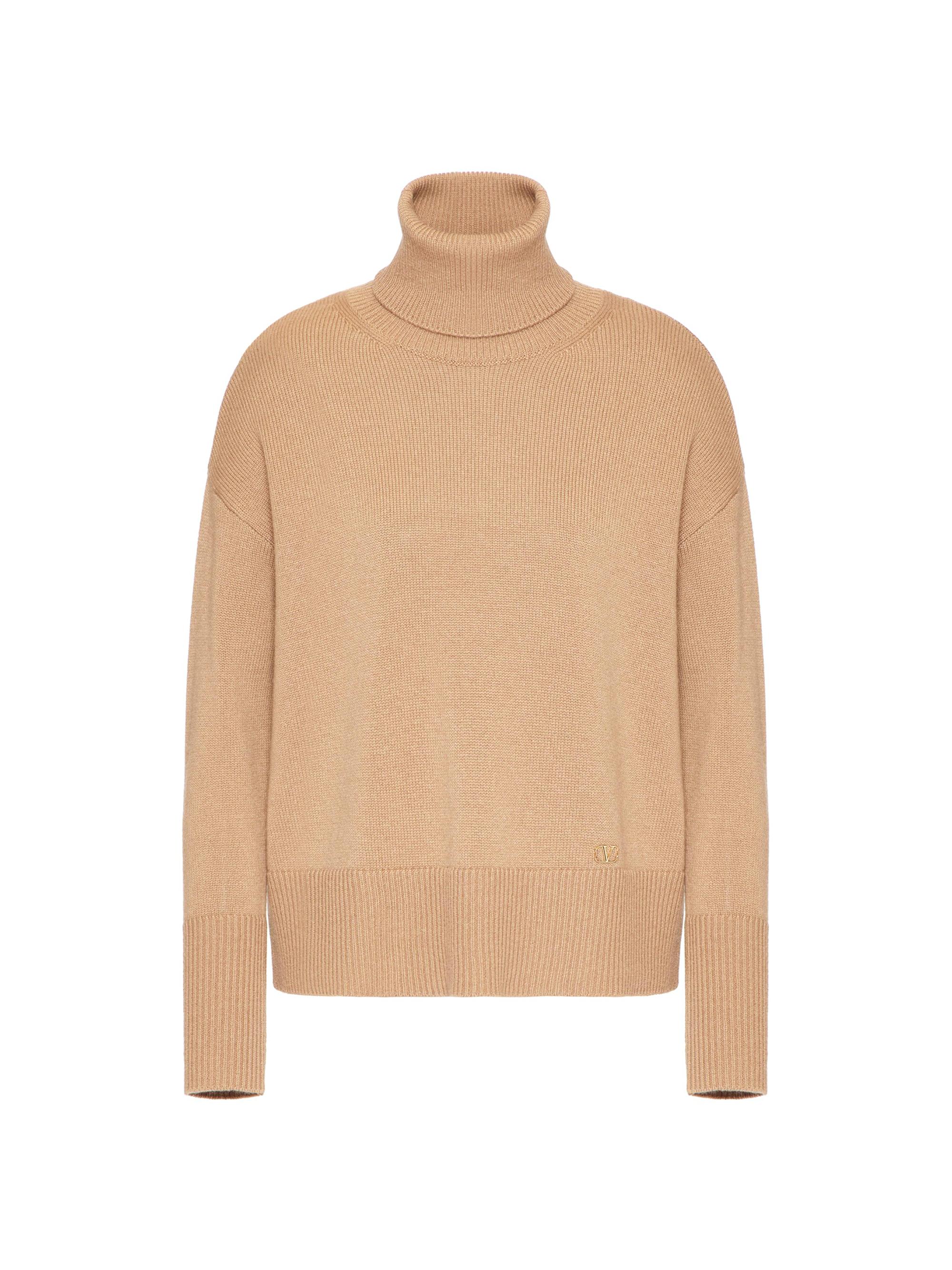 Valentino Garavani Women's Cashmere Sweater - Camel