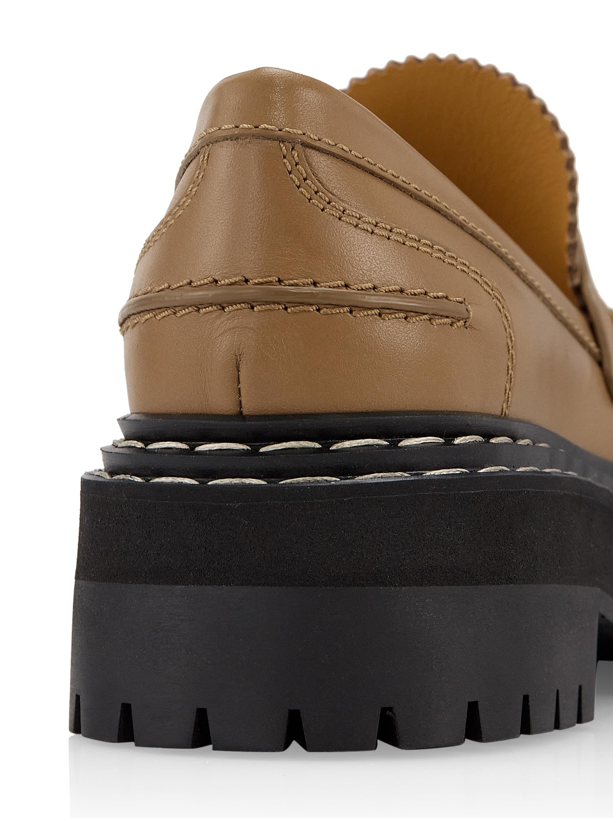 Proenza Schouler Leather Lug-Sole Loafers | Saks Fifth Avenue