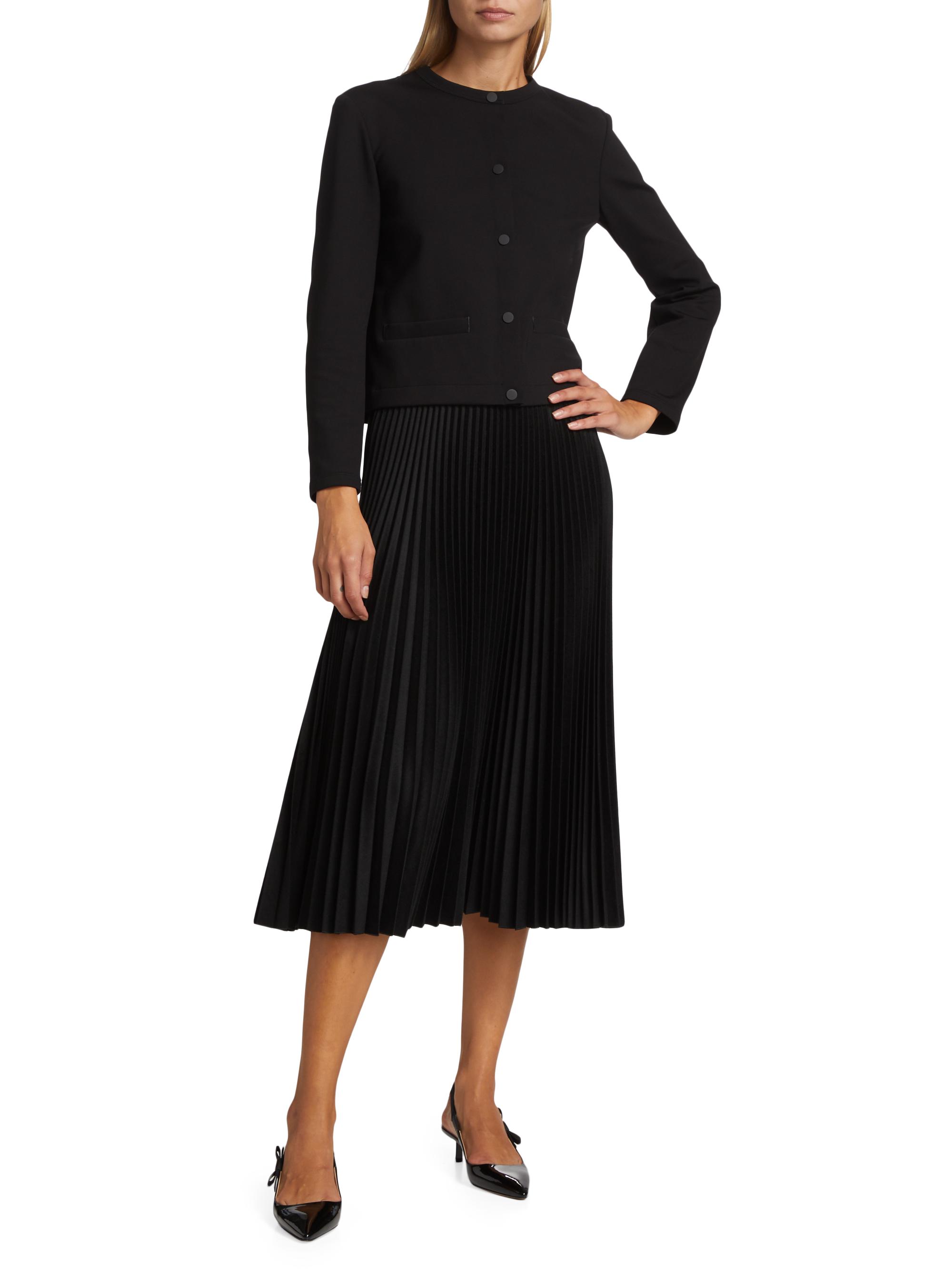 Theory Neoprene Crop Jacket | Saks Fifth Avenue