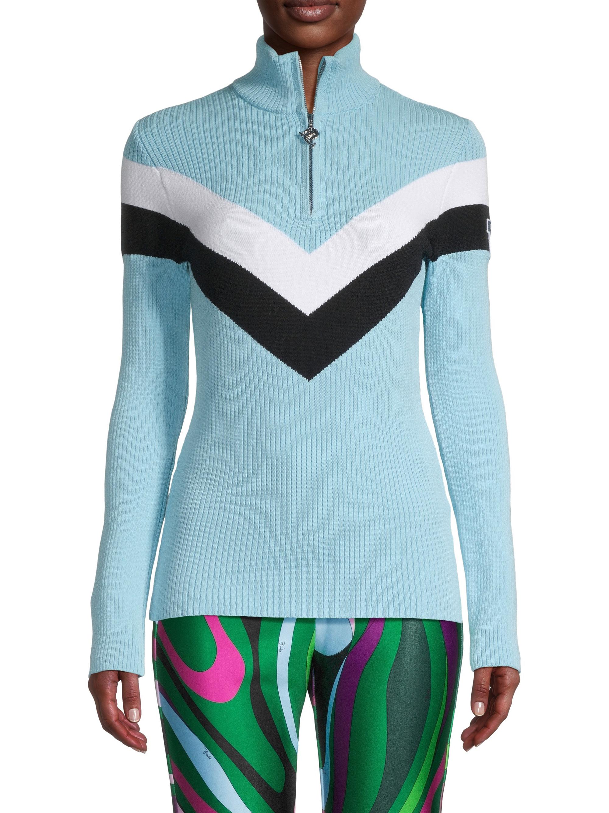 Fusalp Pucci x Fusalp Victoire Quarter-Zip Sweater | Saks Fifth Avenue