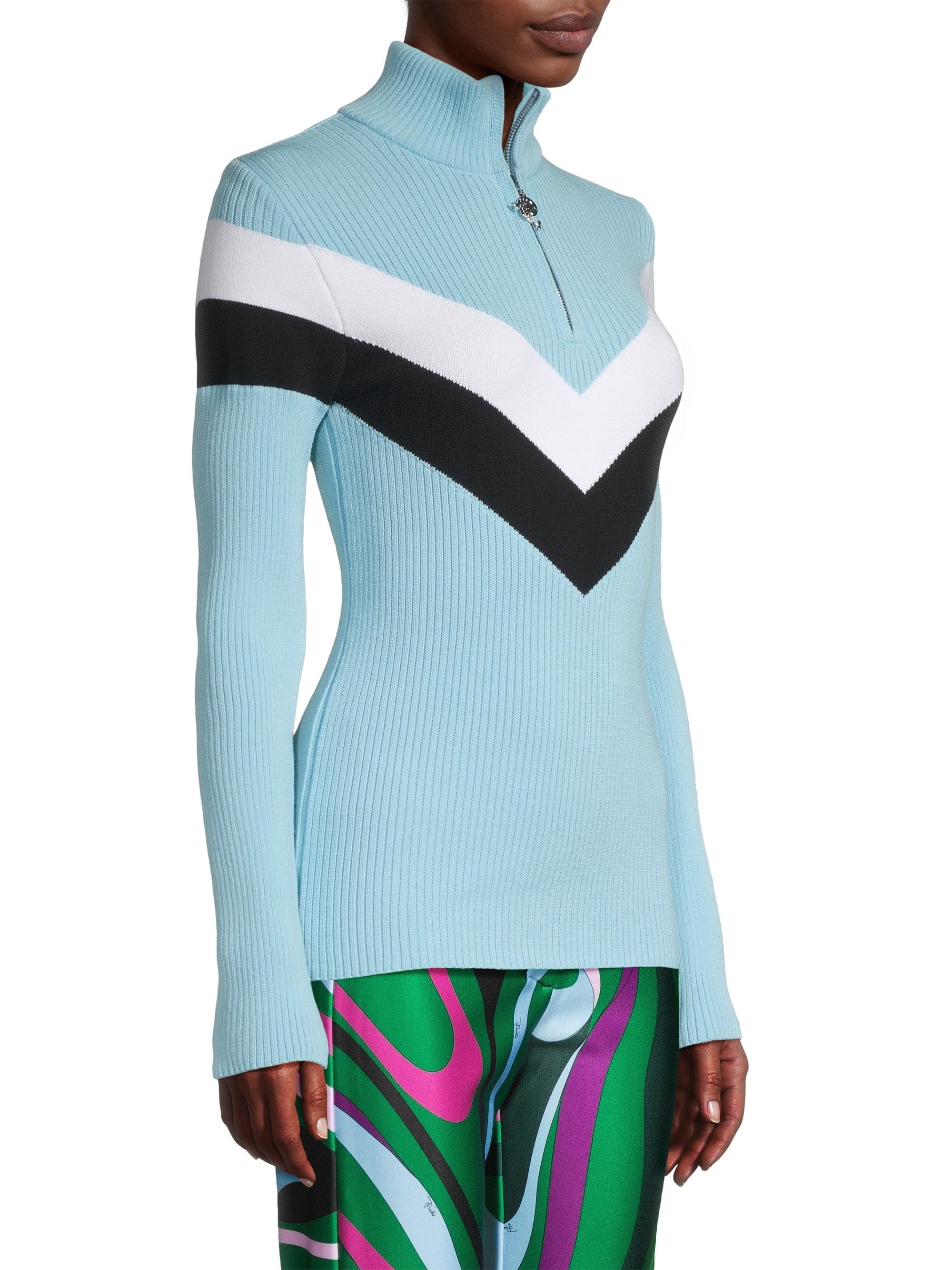 Fusalp Pucci x Fusalp Victoire Quarter-Zip Sweater | Saks Fifth Avenue