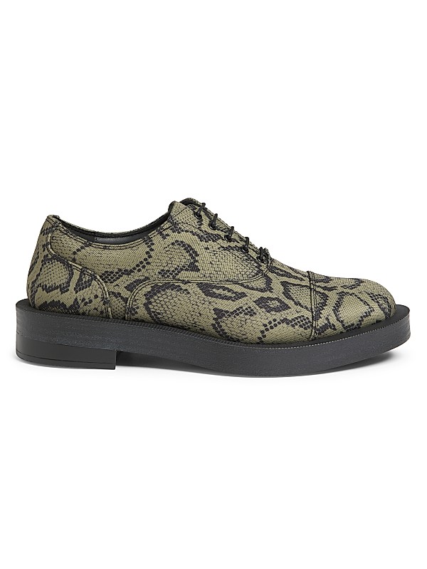 Shop Clarks x Martine Rose Cur Snake Oxfords | Saks Fifth Avenue Shop Clarks x Martine Rose Cur Snake Oxfords | Saks Fifth Avenue