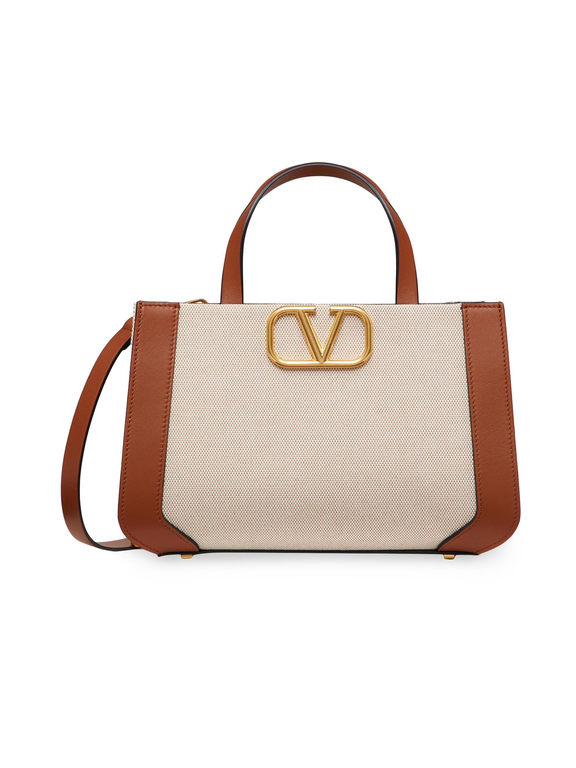 Valentino Garavani VLogo Signature Small Canvas Bag | Saks Fifth
