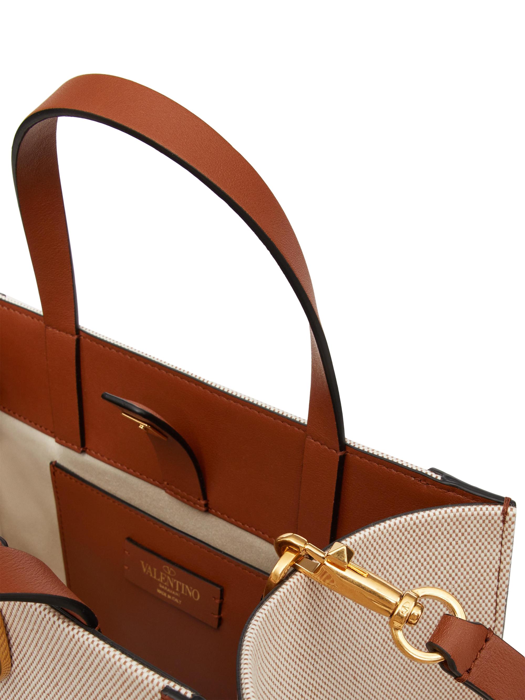 Valentino Garavani VLogo Signature Small Canvas Bag | Saks Fifth