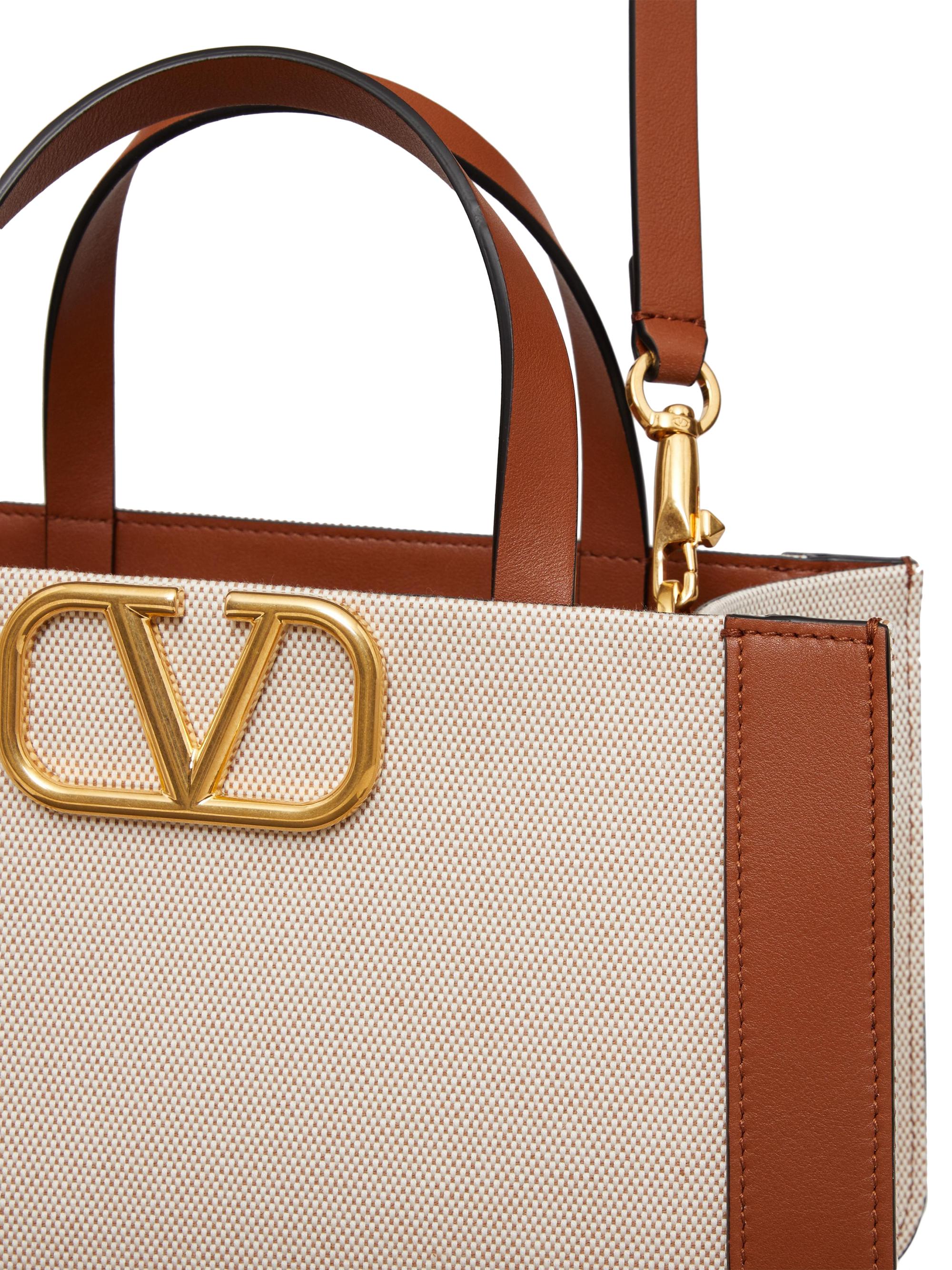 Valentino Garavani VLogo Signature Small Canvas Bag | Saks Fifth