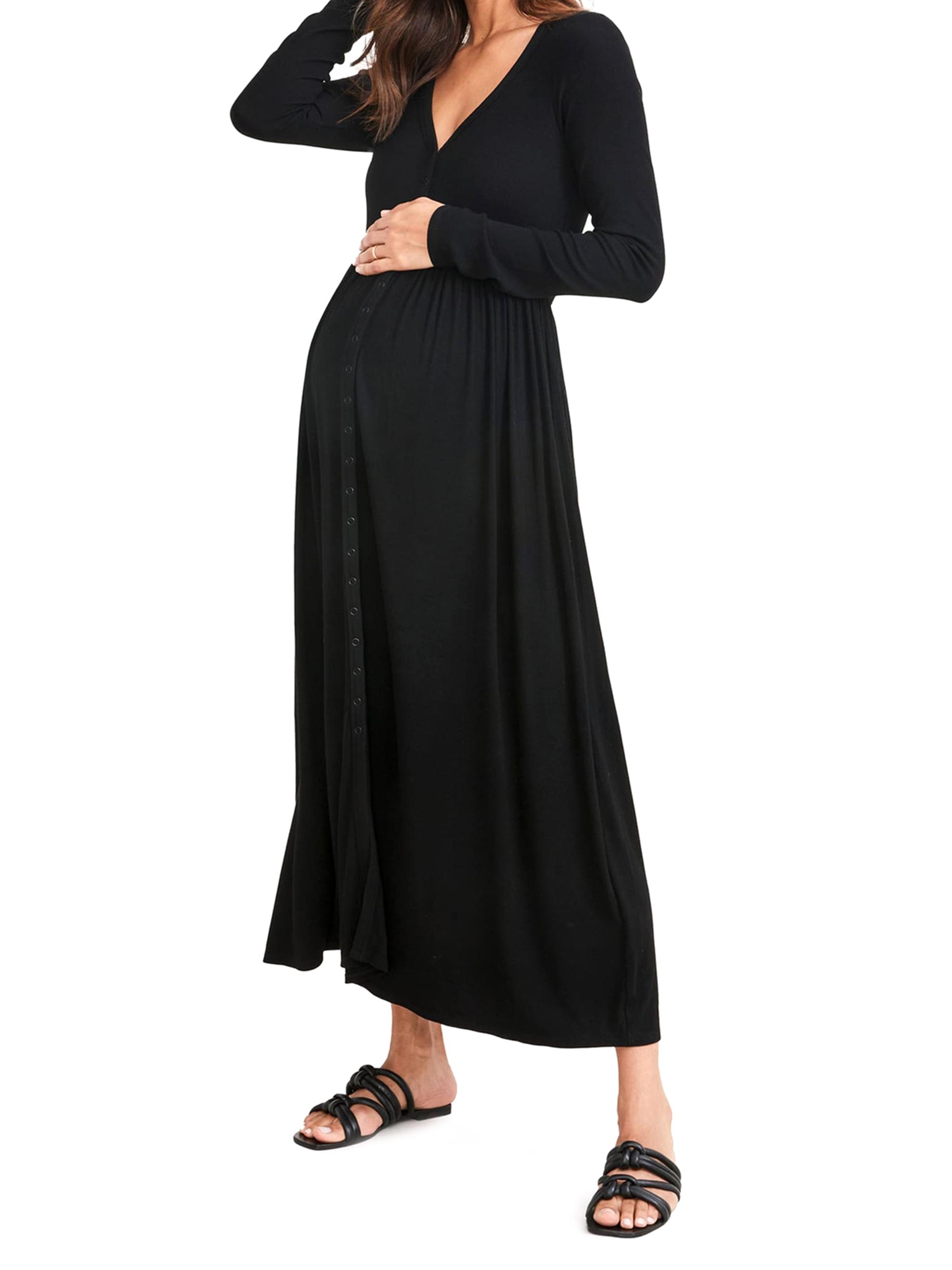 Hatch The Softest Rib Maternity Nursing Friendly Dress Saks Fifth