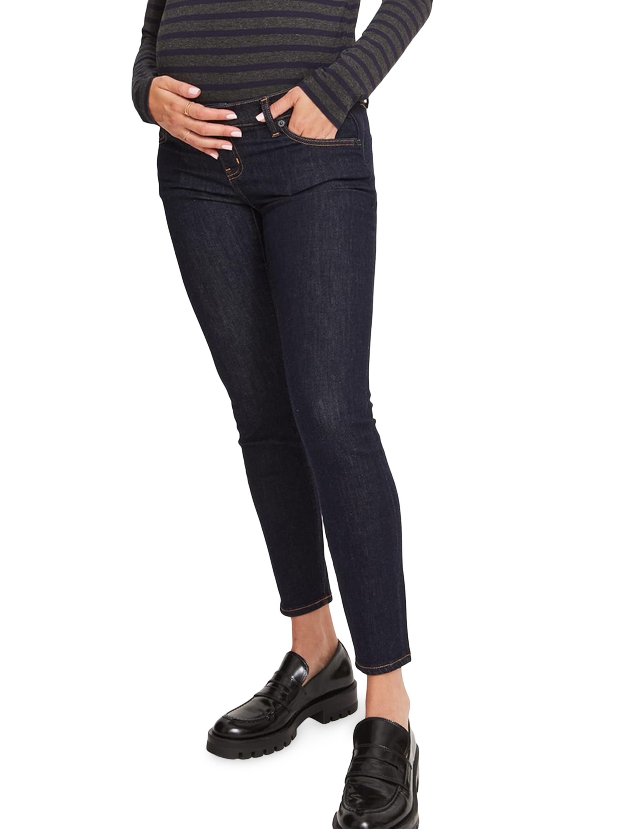 Hatch Women's The Under The Bump Slim Maternity Jeans - Rinse