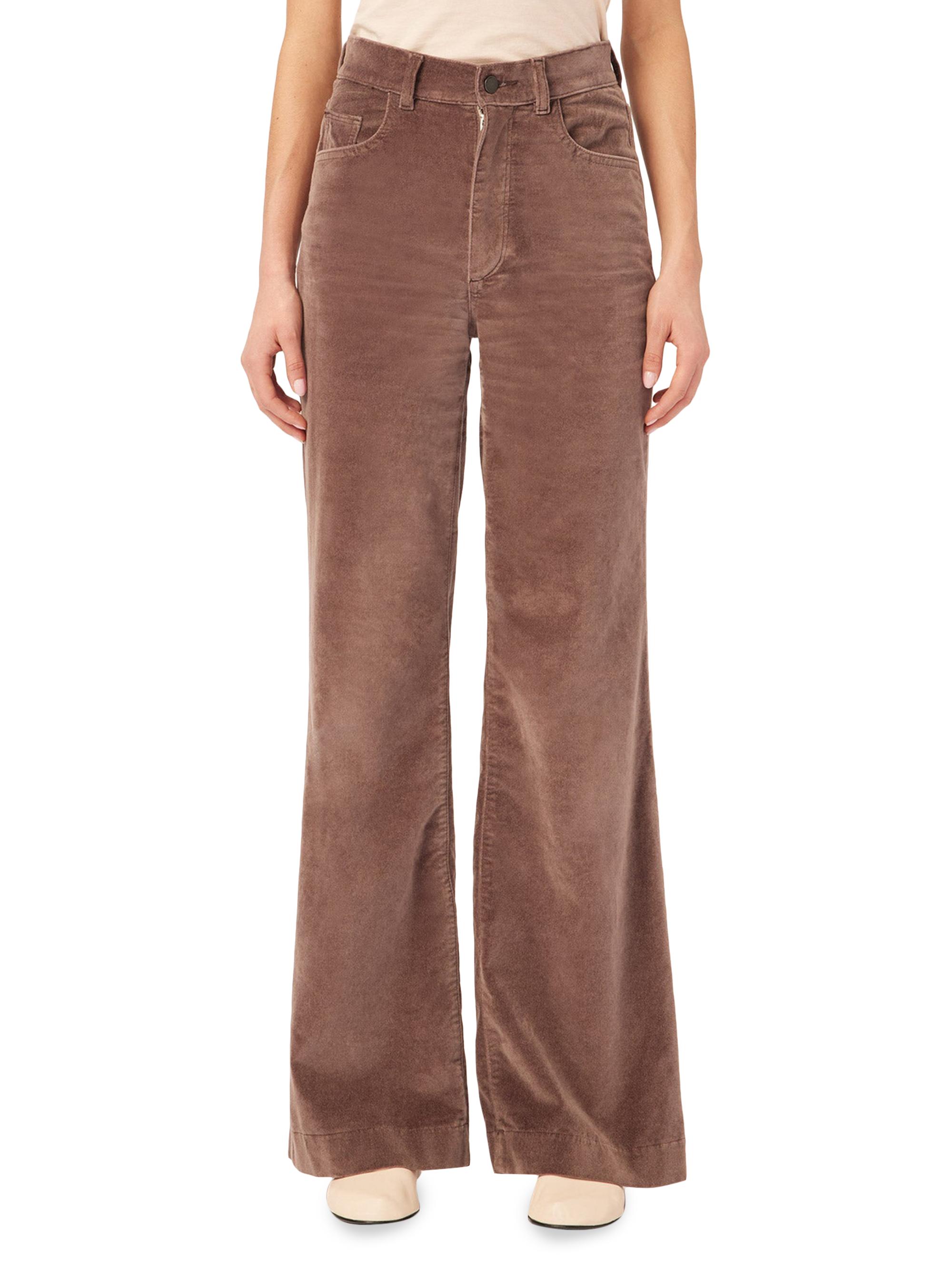 DL1961 Women's Hepburn Wide Leg Vintage Jeans - Pearl Grey