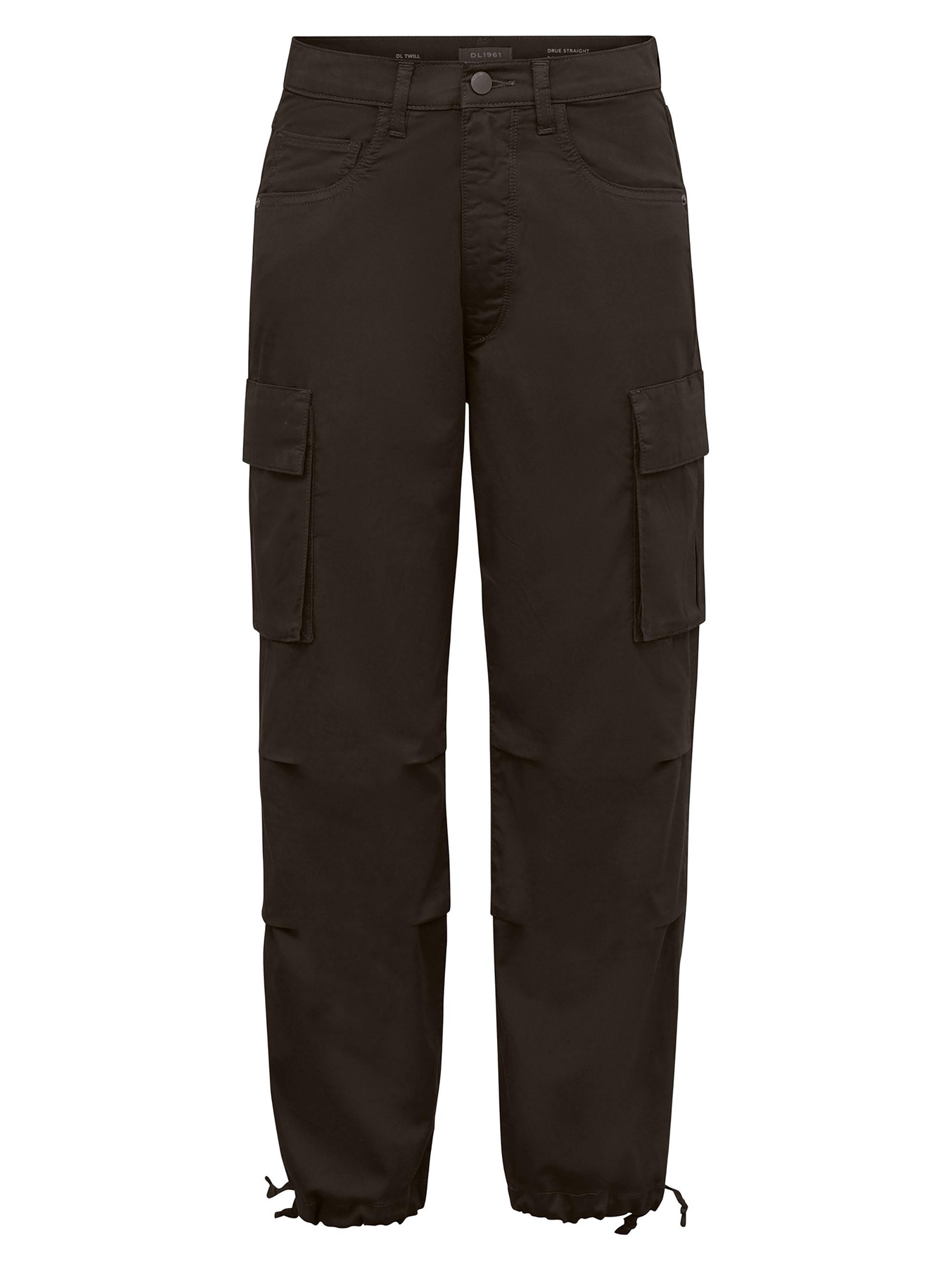 DL1961 Women's Gwen Cargo Joggers - Black