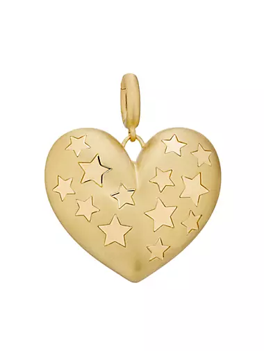 Bruno 14K Yellow Gold Heart Charm