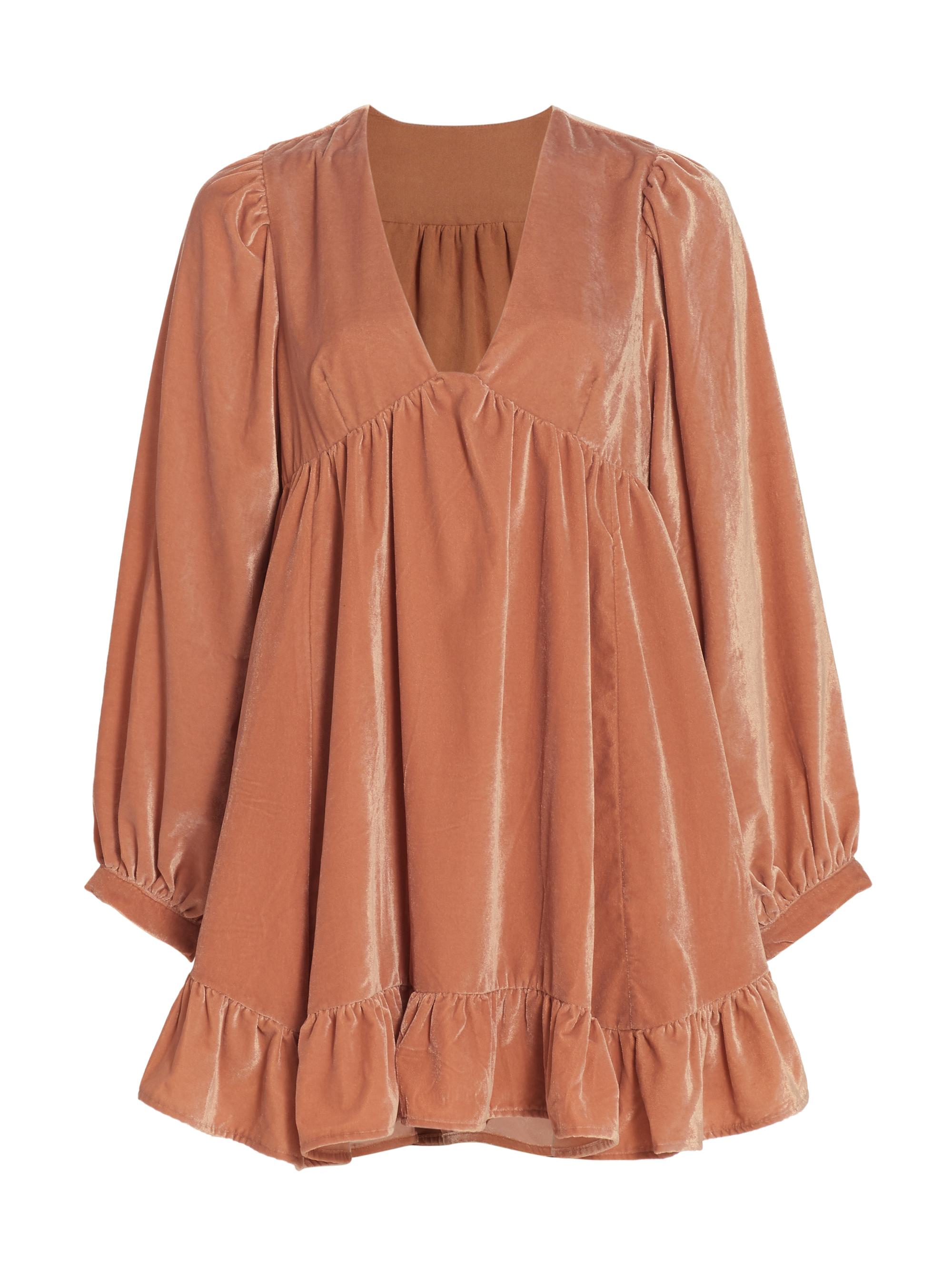 free people estella mini dress Free - Holiday ready. Shop the Estella Velvet Mini Dress now.  https://bddy.me/3GDnpmU