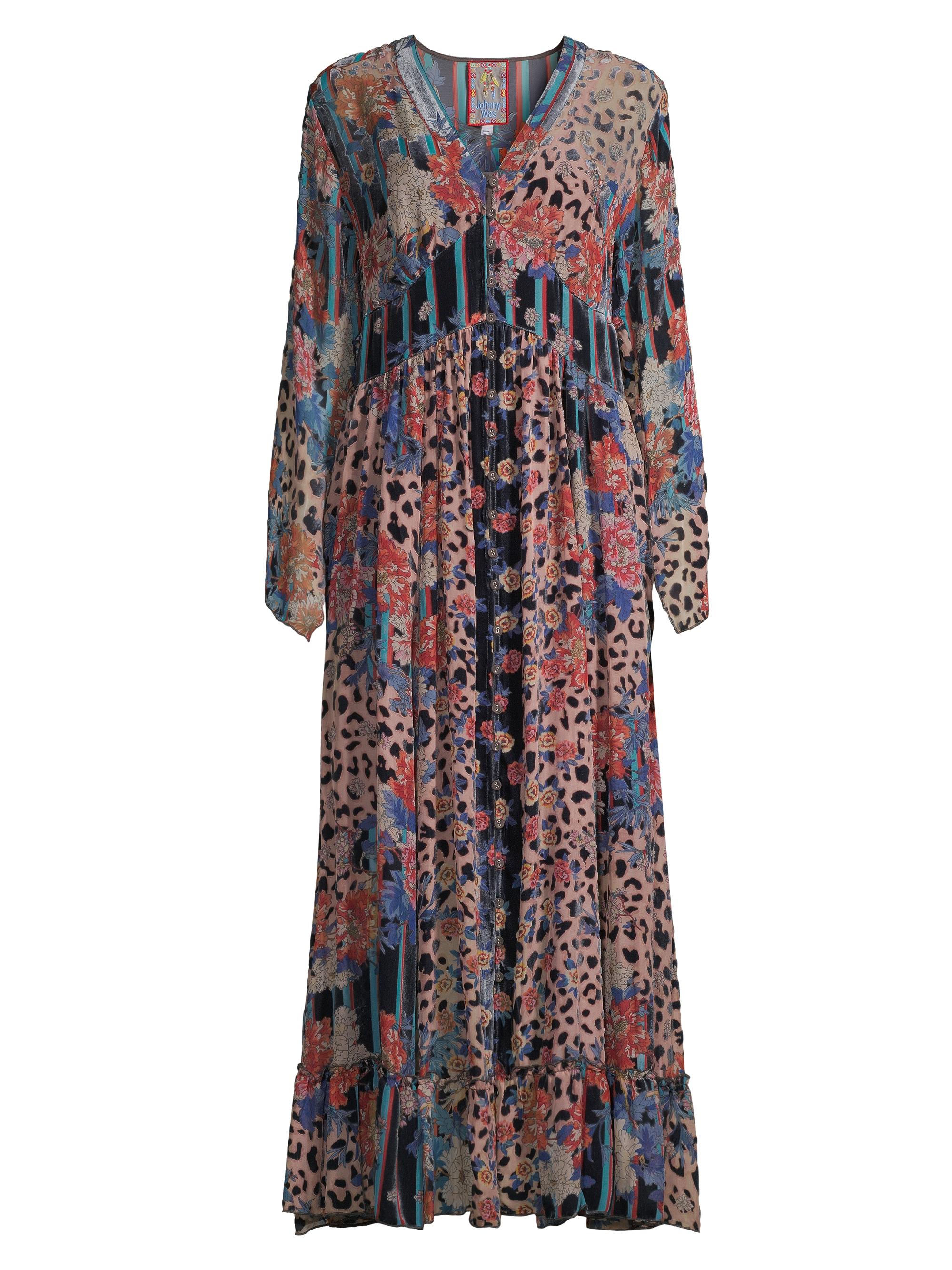 Johnny Was Women's Ontar Printed Maxi Dress