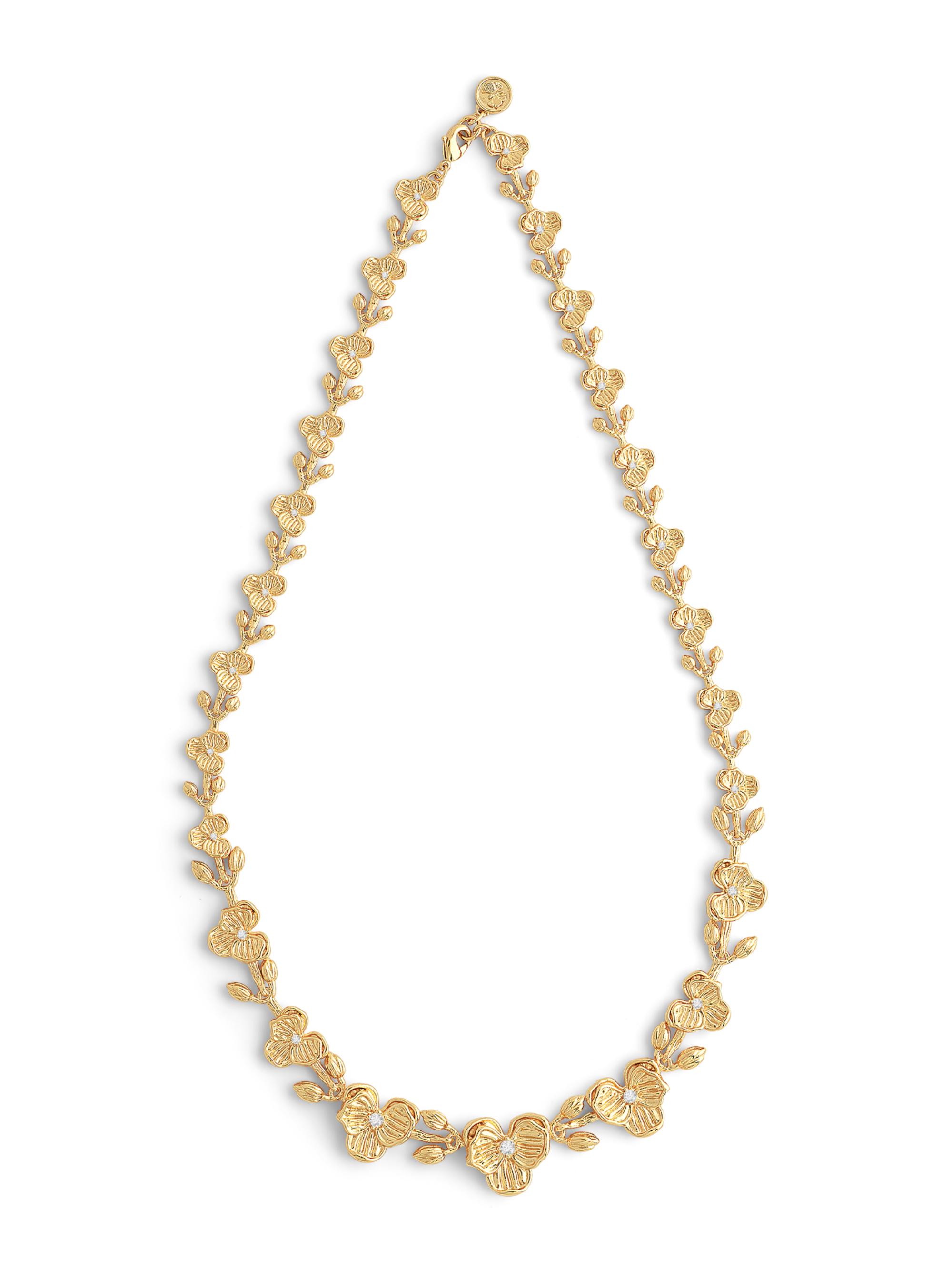 Kenneth Jay Lane Faux-Pearl Twisted Multi-Strand Flower