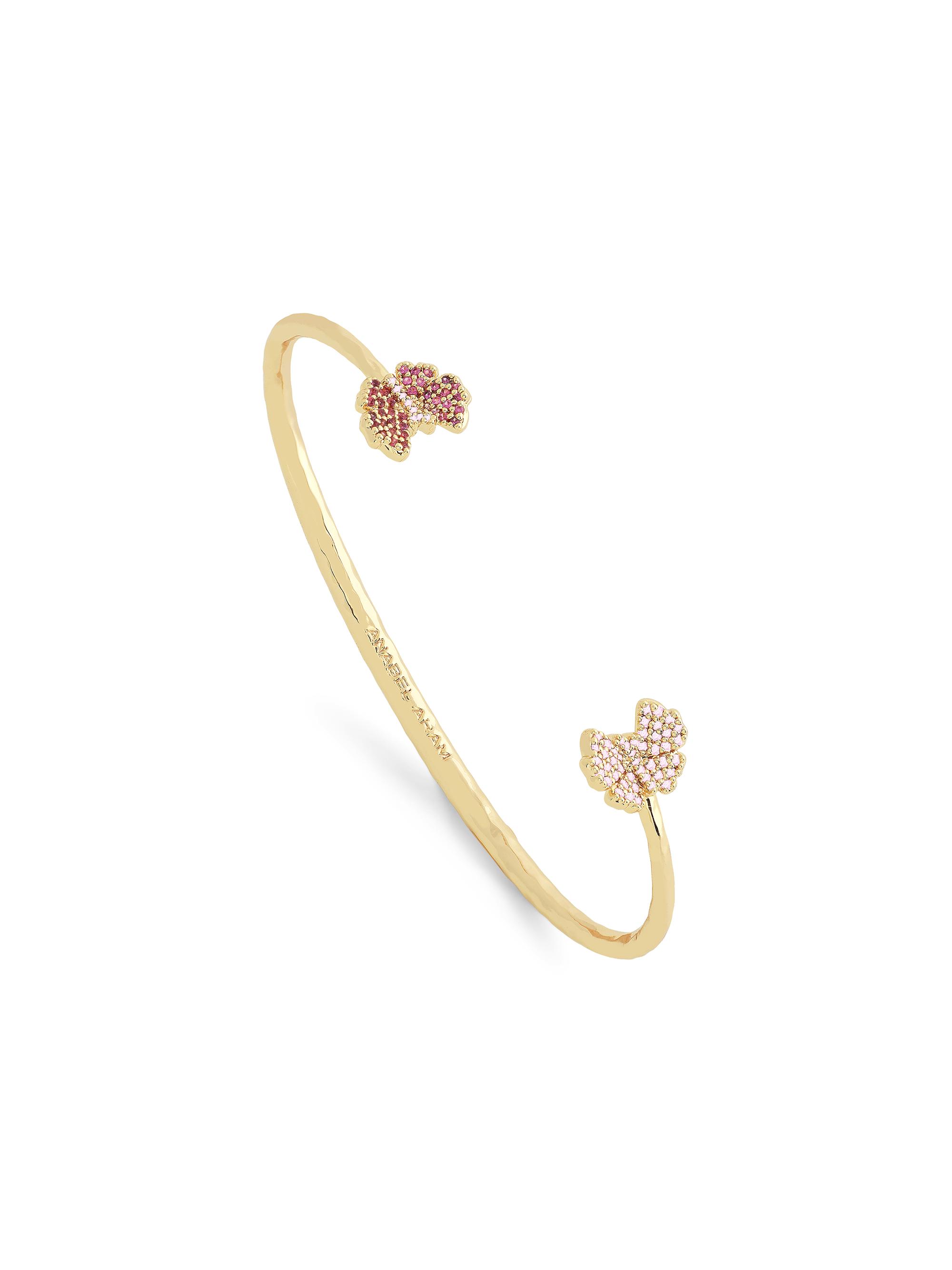 Anabel Aram Women's Butterfly 18K-Gold-Plated & Cubic Zirconia Cuff - Gold