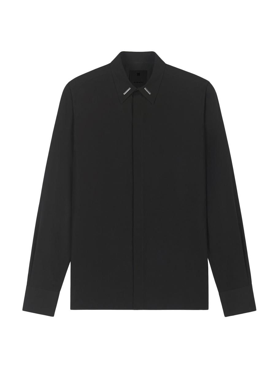 【GIVENCHY】関税込☆Hubert シルクシャツ プリント インディゴ GIVENCHY】関税込☆Hubert シルクシャツ プリント インディゴ