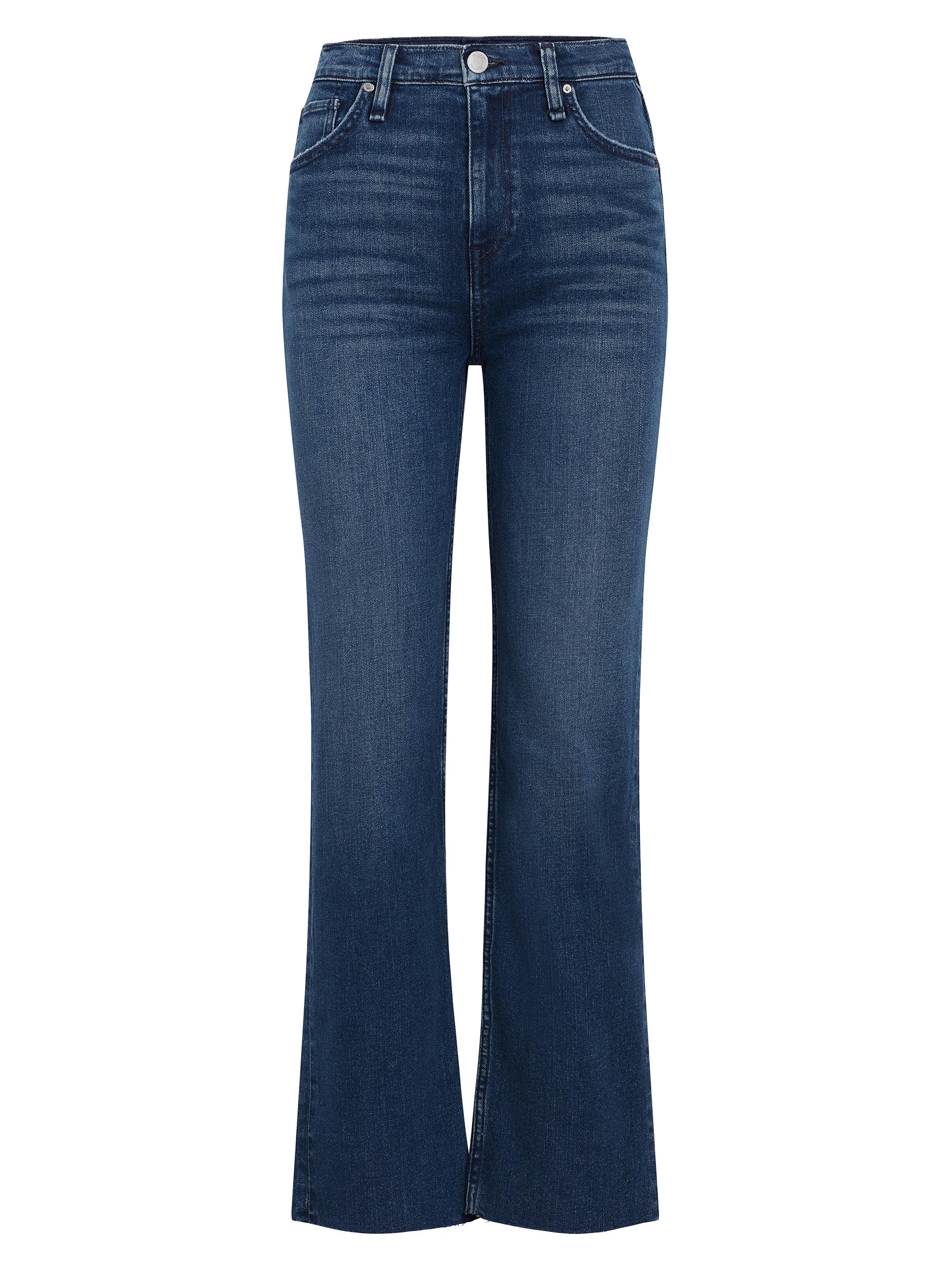 Hudson Jeans Women's Remi High-Rise Straight-Leg Jeans - Deep Dive