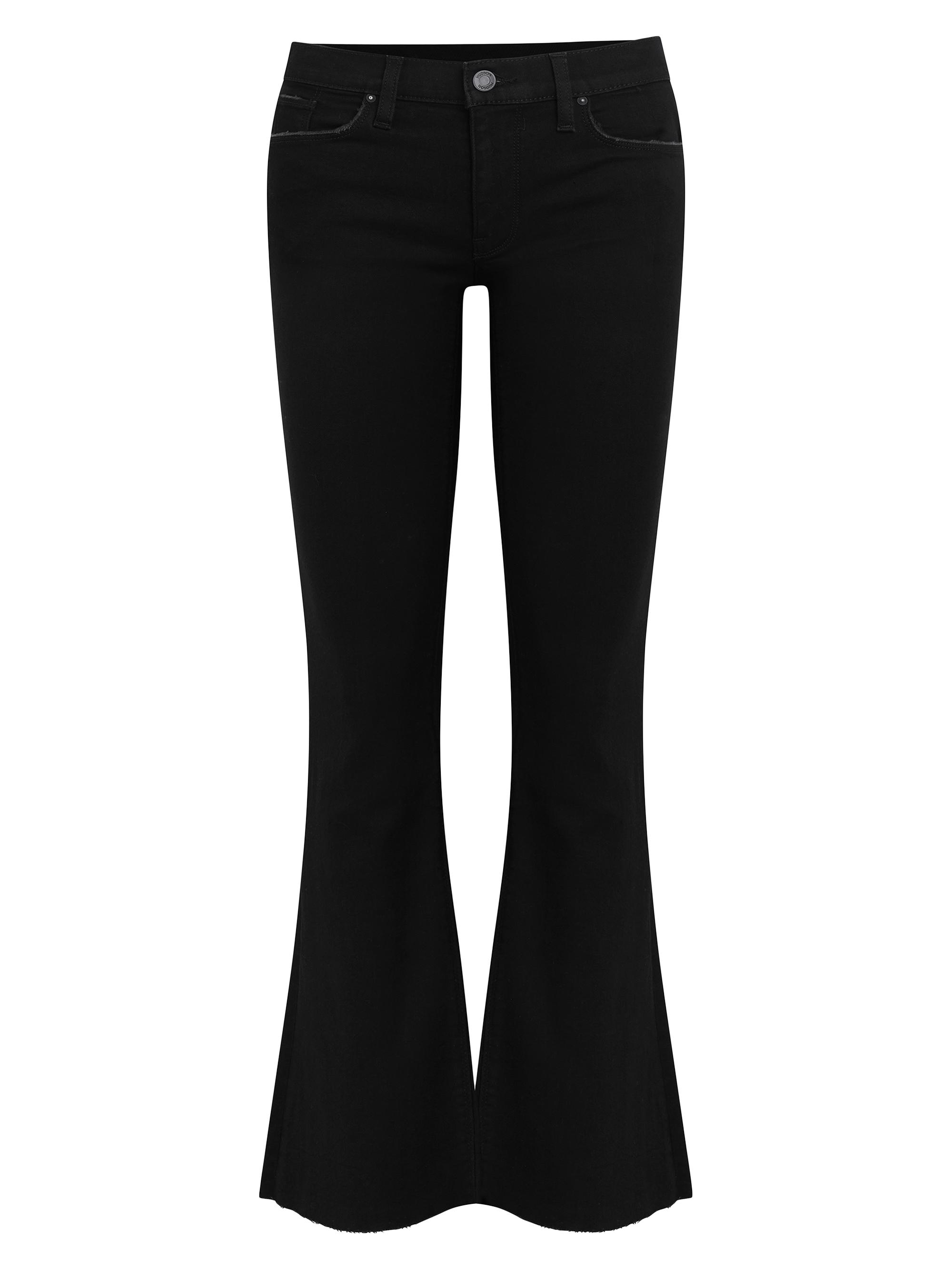 Hudson Jeans Women's Nico Mid-Rise Boot-Cut Jeans - Black