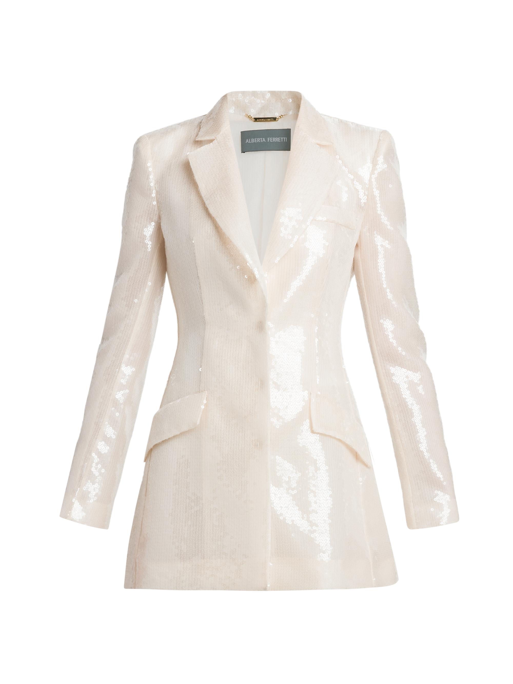 Alberta Ferretti Women's Sequined Evening Blazer -