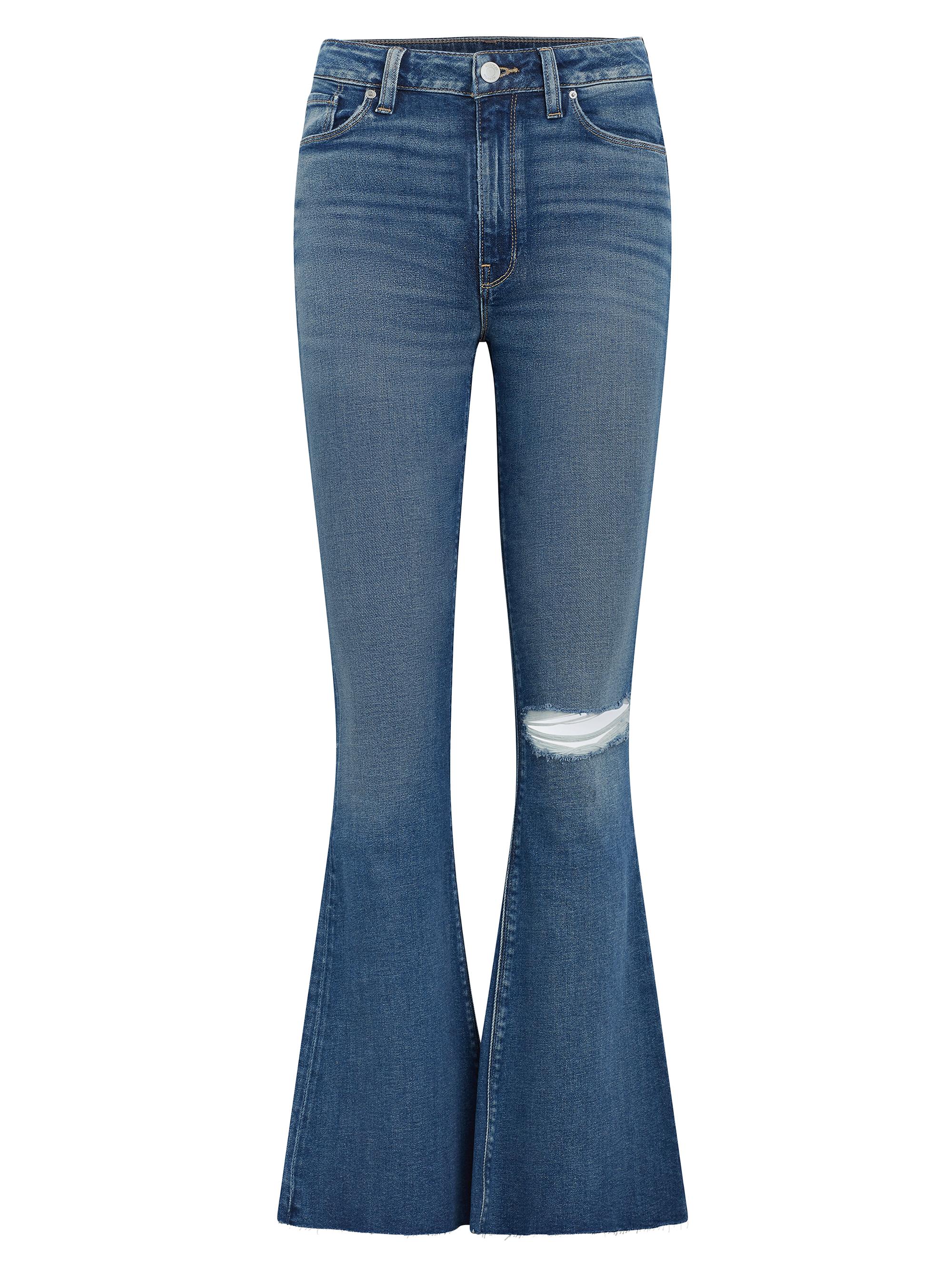 Hudson Jeans Women's Holly High-Rise Flared Jeans - Serene