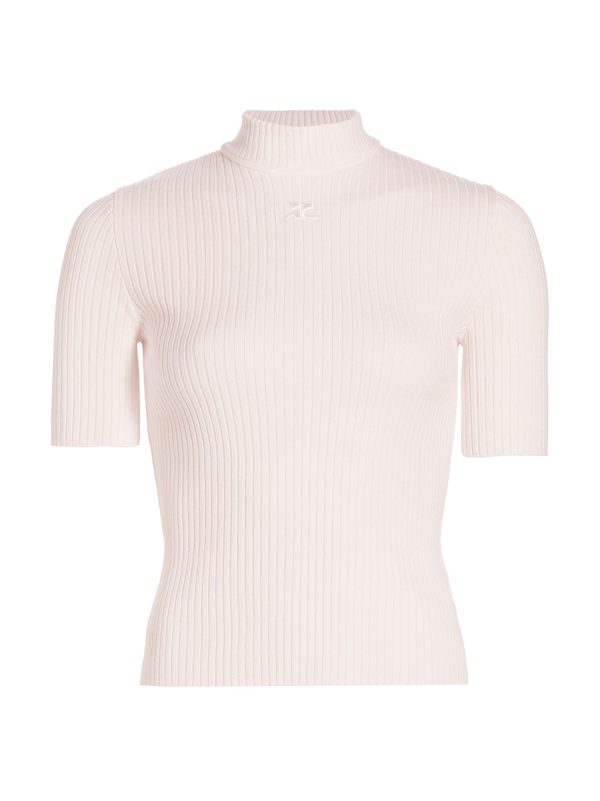 Reedition Rib-Knit Blouse