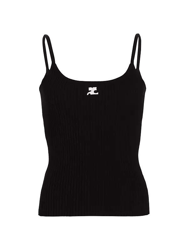 Courrèges ribbed-knit Tank Top - Farfetch