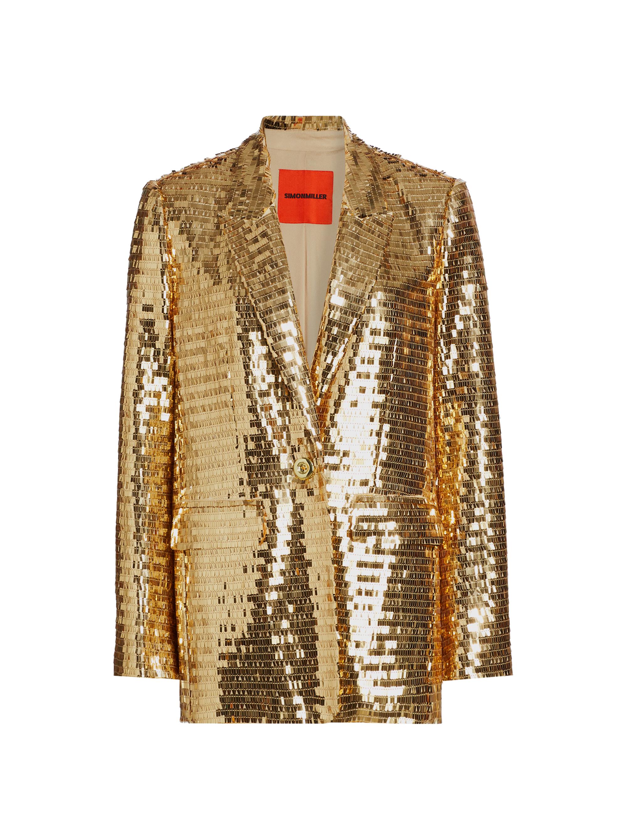Simon Miller Women's Lennox Sequin Jacket - Star Gold