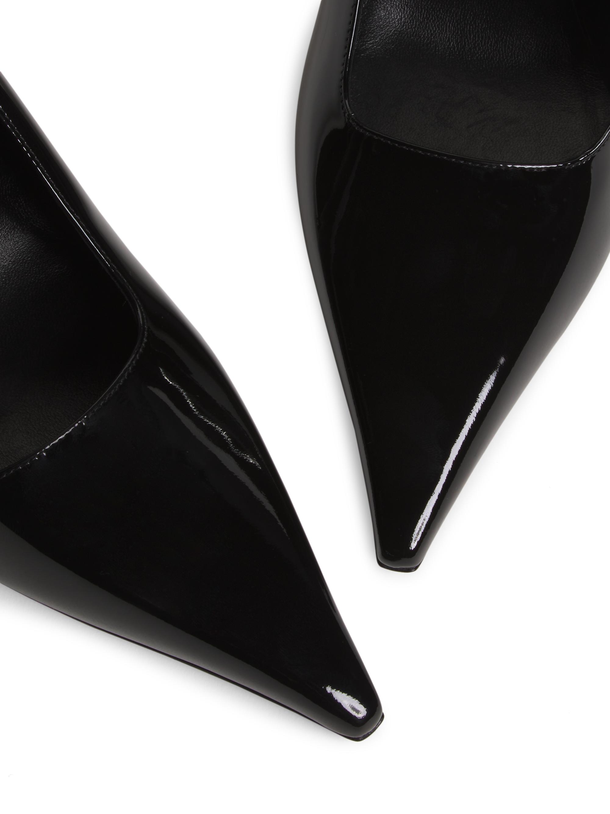 95mm Ixia Patent Leather Pumps