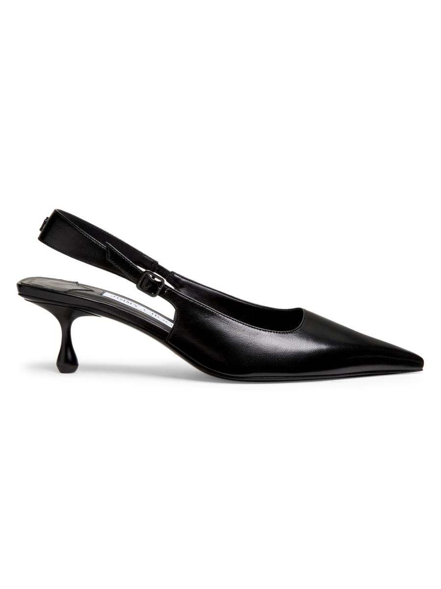 JIMMY CHOO AMEL50QUIGOLD 関税送料込 Jimmy Choo Amel 50MM Leather Slingback Pumps | Saks Fifth Avenue