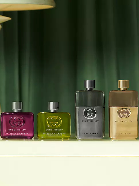 Gucci Gucci Guilty Elixir / Gucci Elixir de Parfum Spray Vial 0.05 oz (1.5  ml) (W) 3616304175961 - Fragrances & Beauty, Guilty Elixir De Parfum -  Jomashop