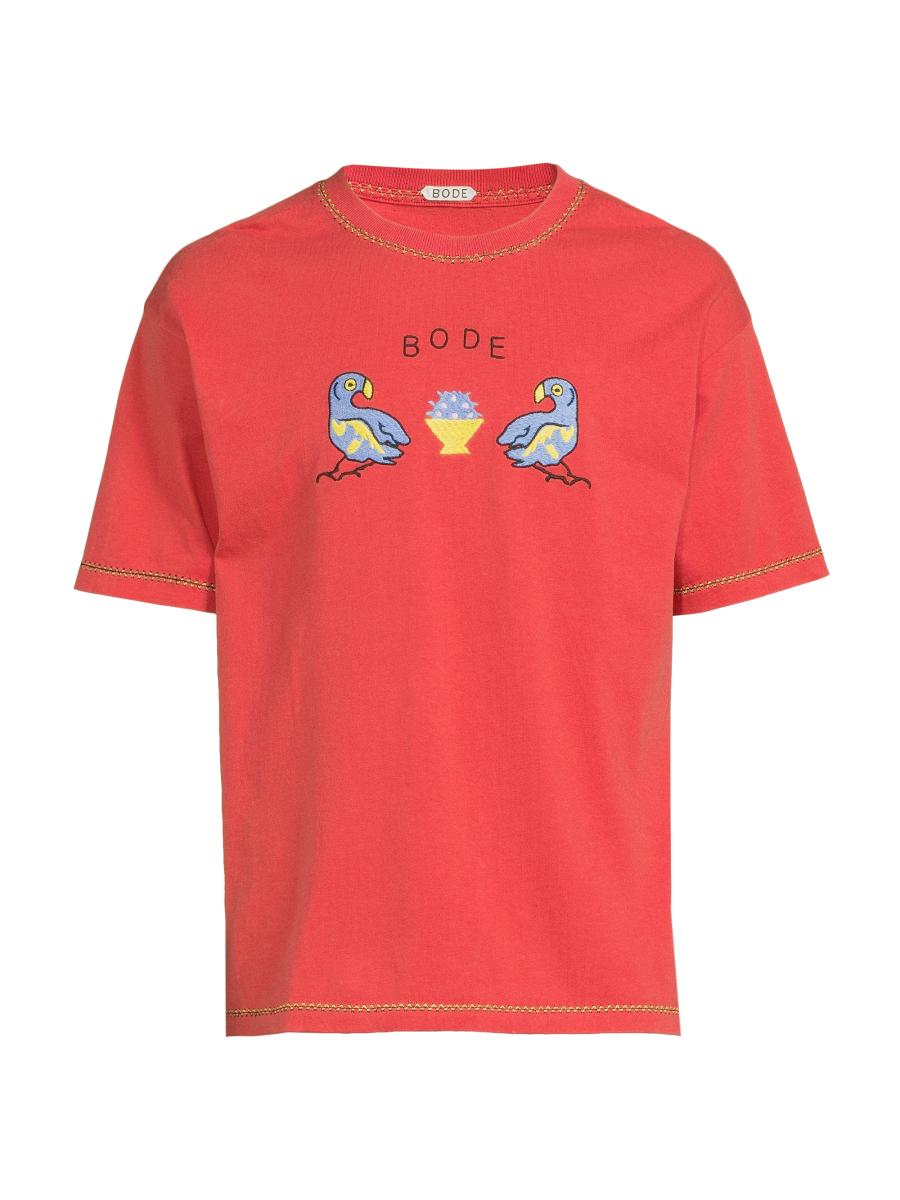 Tシャツ・カットソー BODE SS25 Shirts (MRS25KT054 BLACK) SS25-CROPPED-TEE1_1.jpg?v=