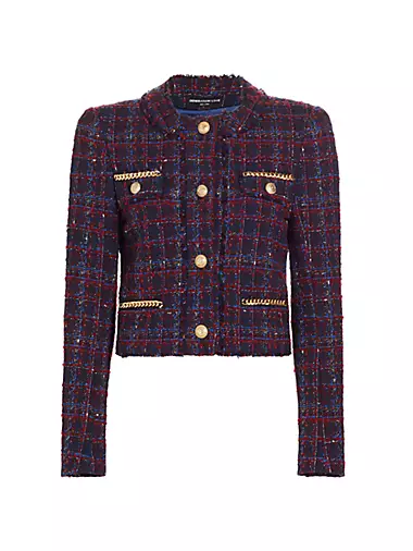Kristen Cotton-Blend Tweed Jacket