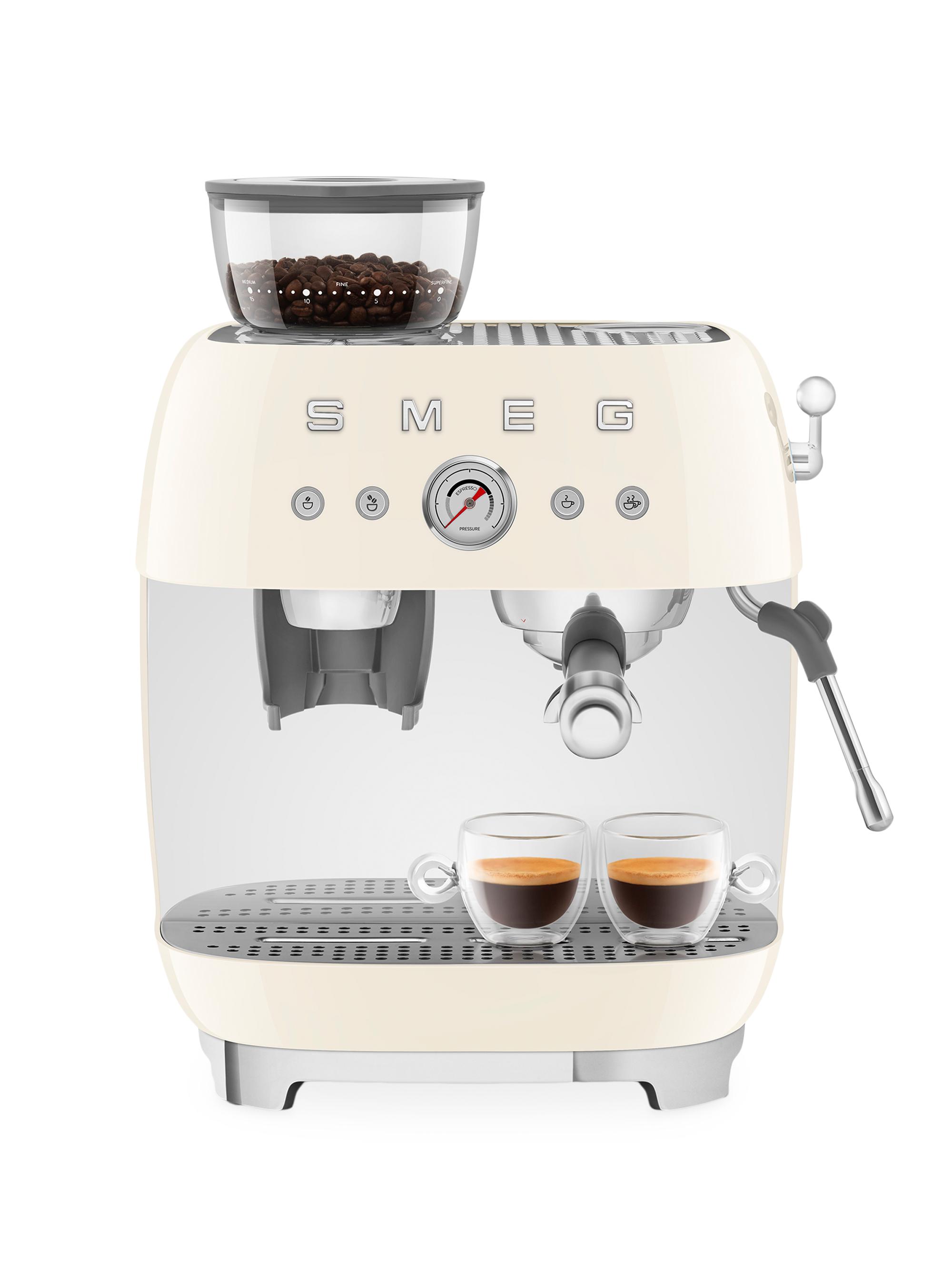 SMEG コーヒーメーカー/50's Style Coffee machine SMEG 50's Style Retro Manual Espresso Machine | Williams Sonoma