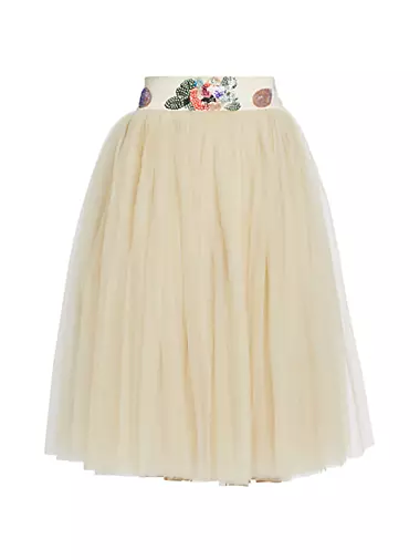 Sunset Lily Sequined & Tulle Skirt