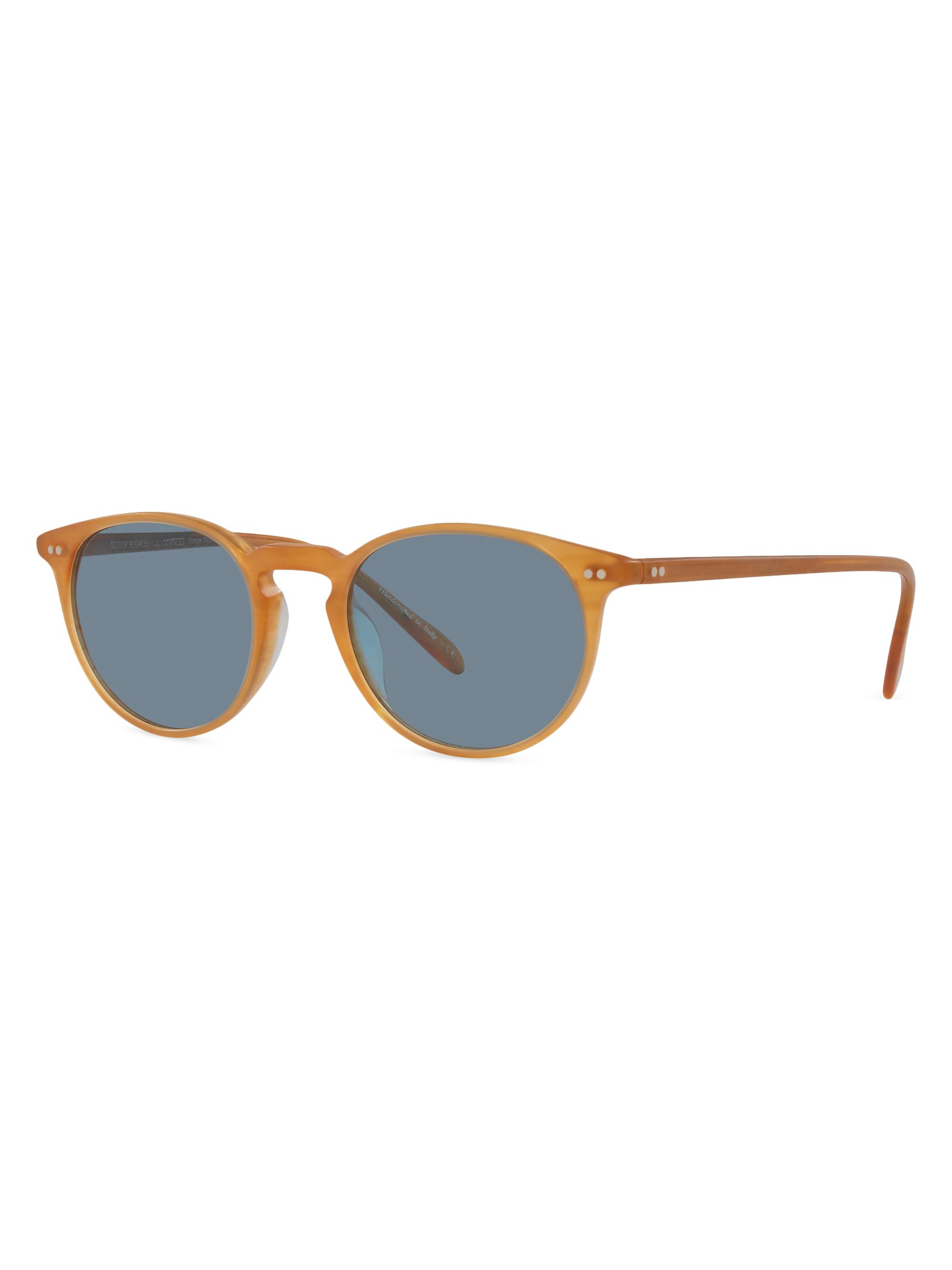 Oliver Peoples Women's Riley 49MM Pantos Sunglasses - Brown