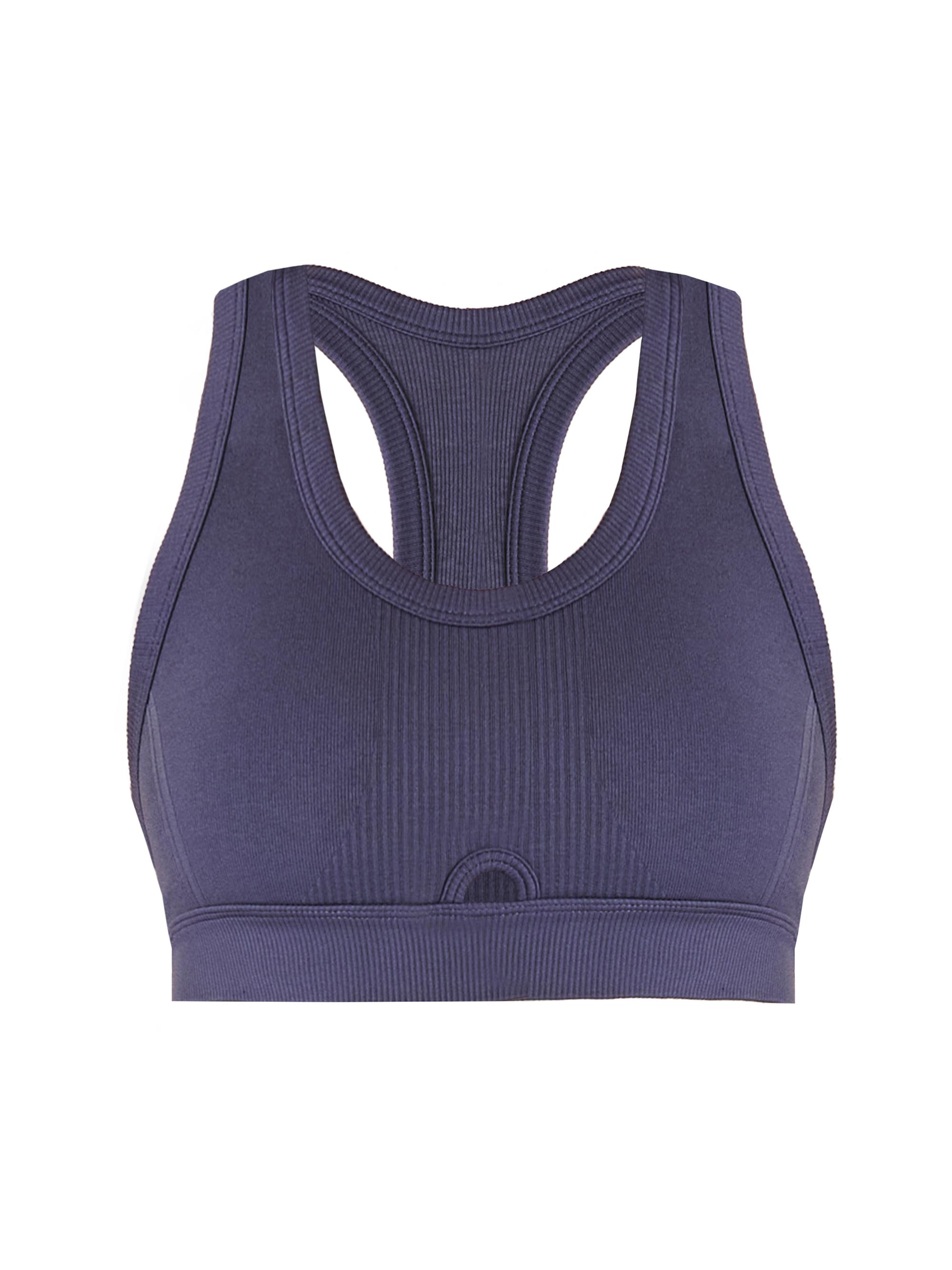 Alala Women's Barre Racer Bra - Navy