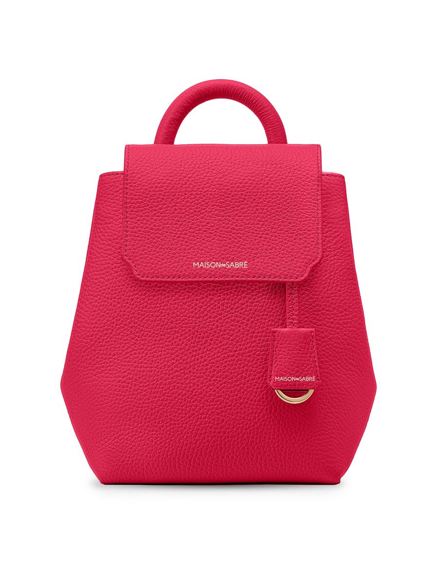 ★MAISON DE SABRE★2WAY レザー ミニ バックパック 刻印無料 本日より発売！MAISON de SABRÉから新商品『ミニバックパック