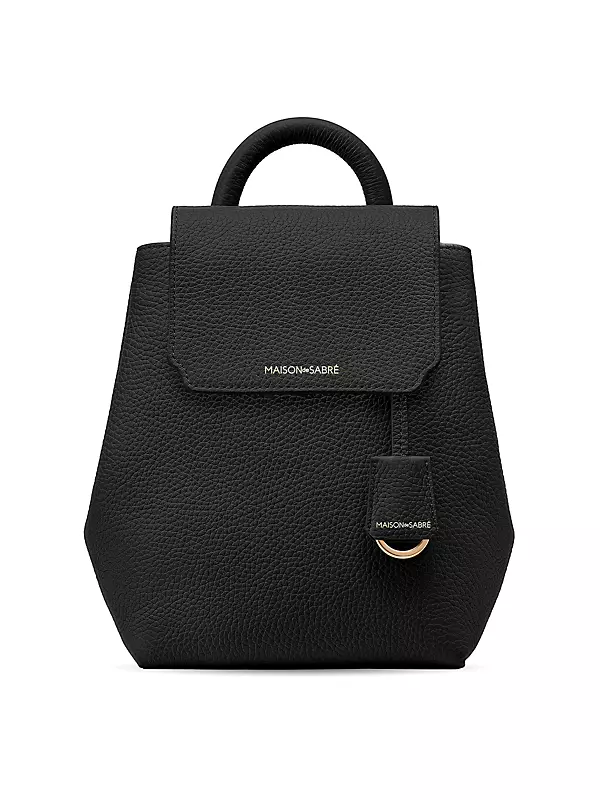 Shop Maison de Sabre Mini Soft Leather Backpack | Saks Fifth Avenue