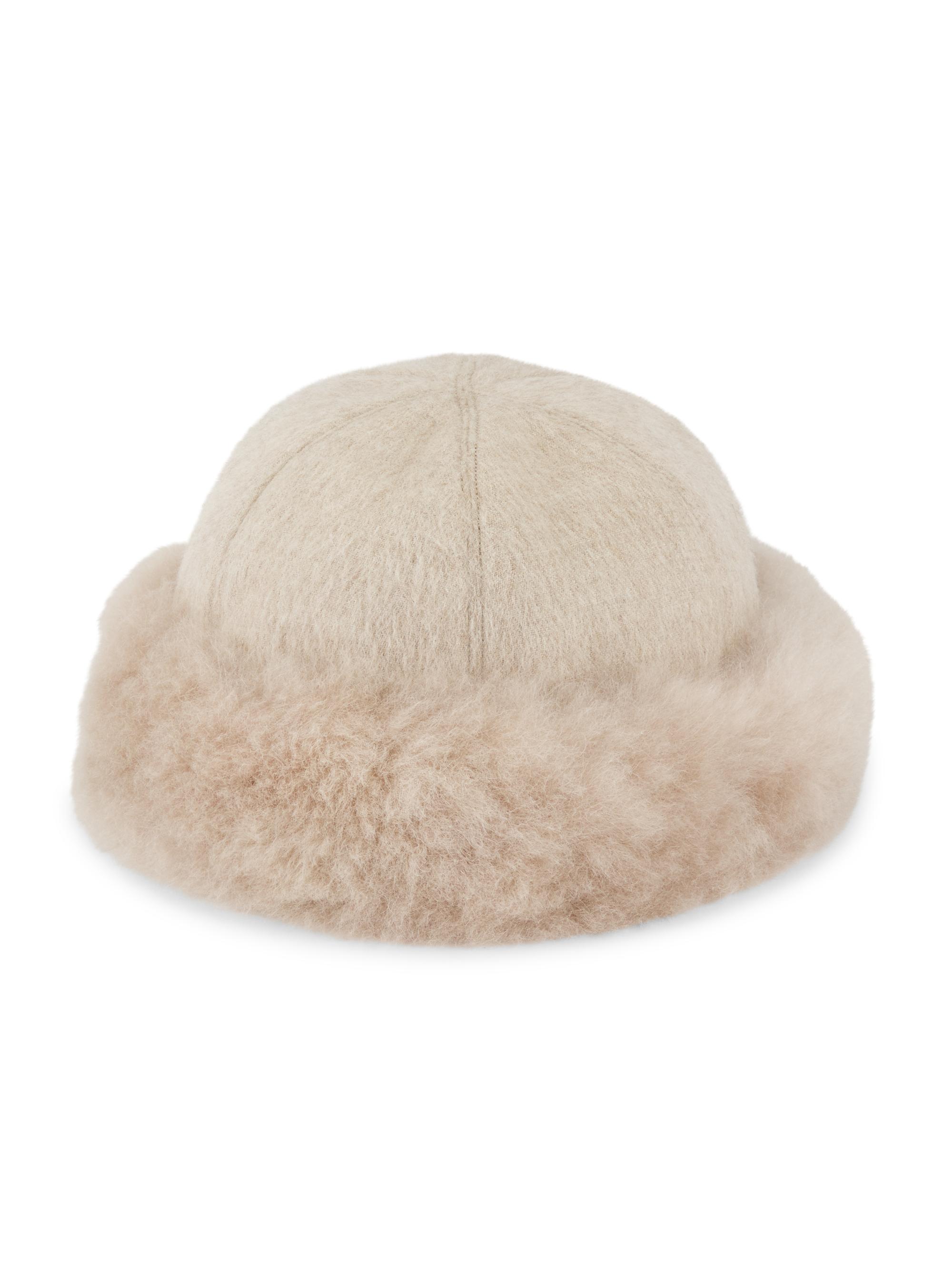 Surell Women's Alpaca Cuffed Hat - Sand