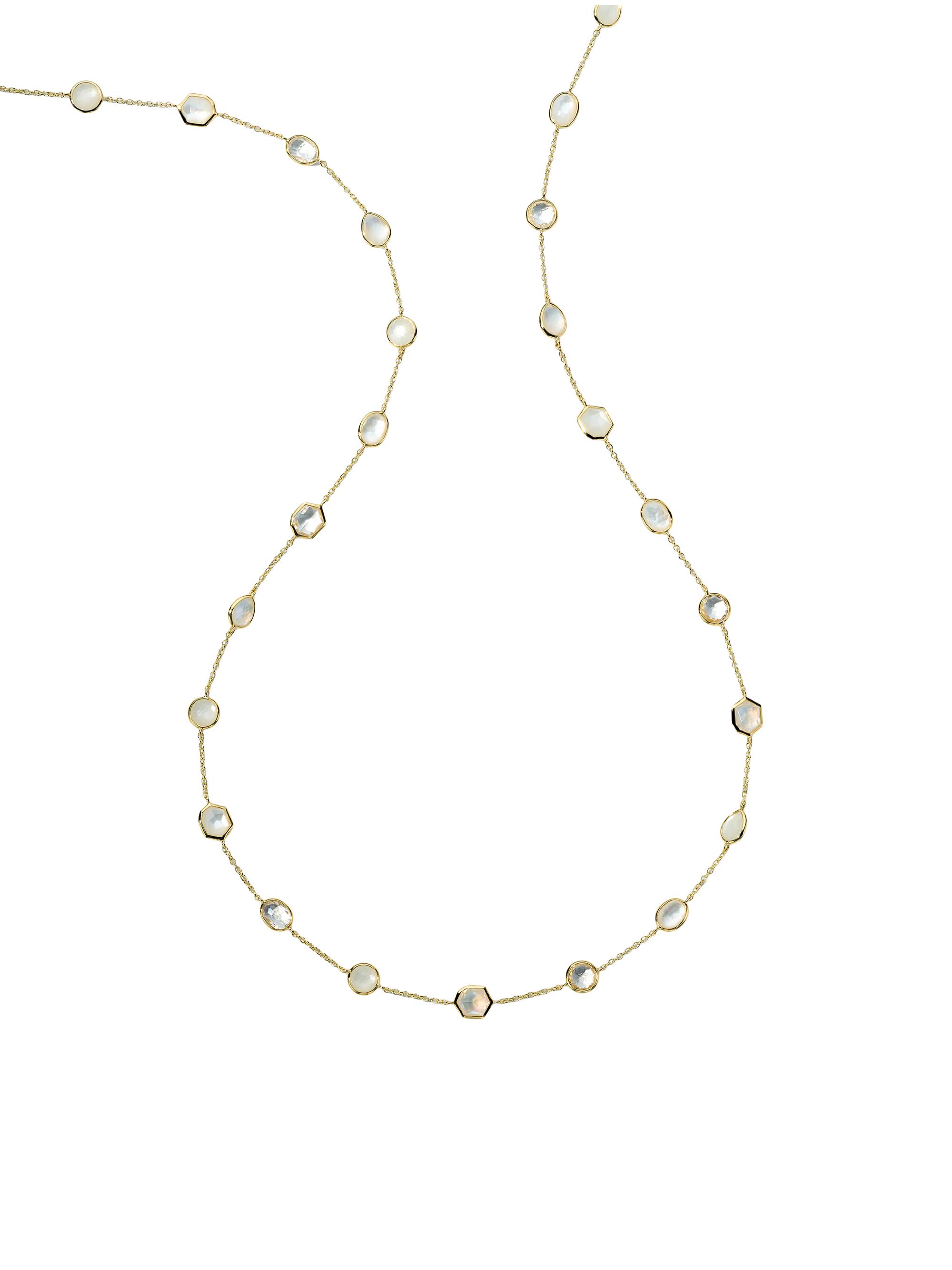 Ippolita Women's Rock Candy 18K Gold & Multi-Stone Flirt Stone Station Necklace - Flirt