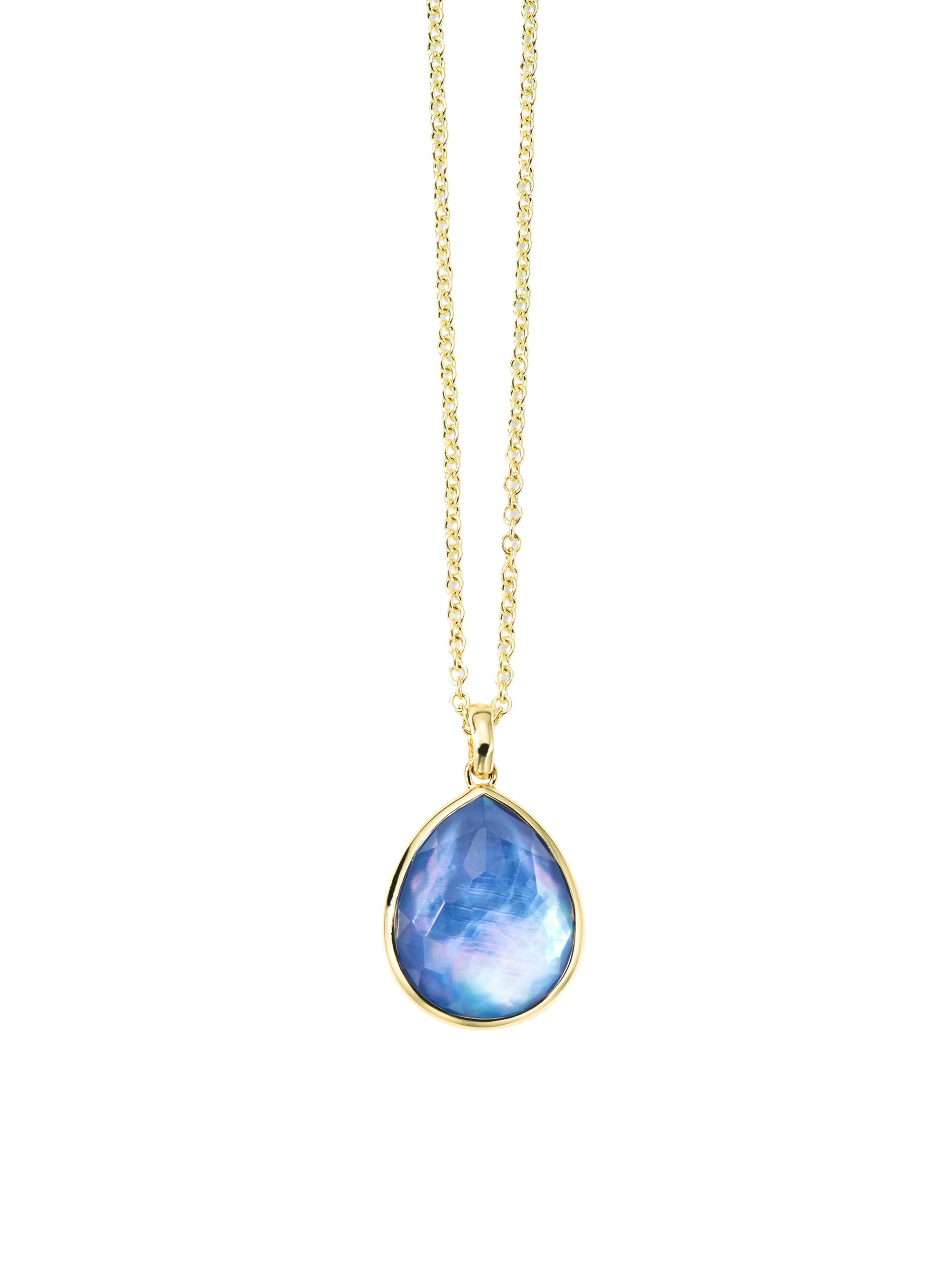 Ippolita Women's Rock Candy 18K Yellow Gold & Gemstone Triplet Pendant Necklace - Alpine