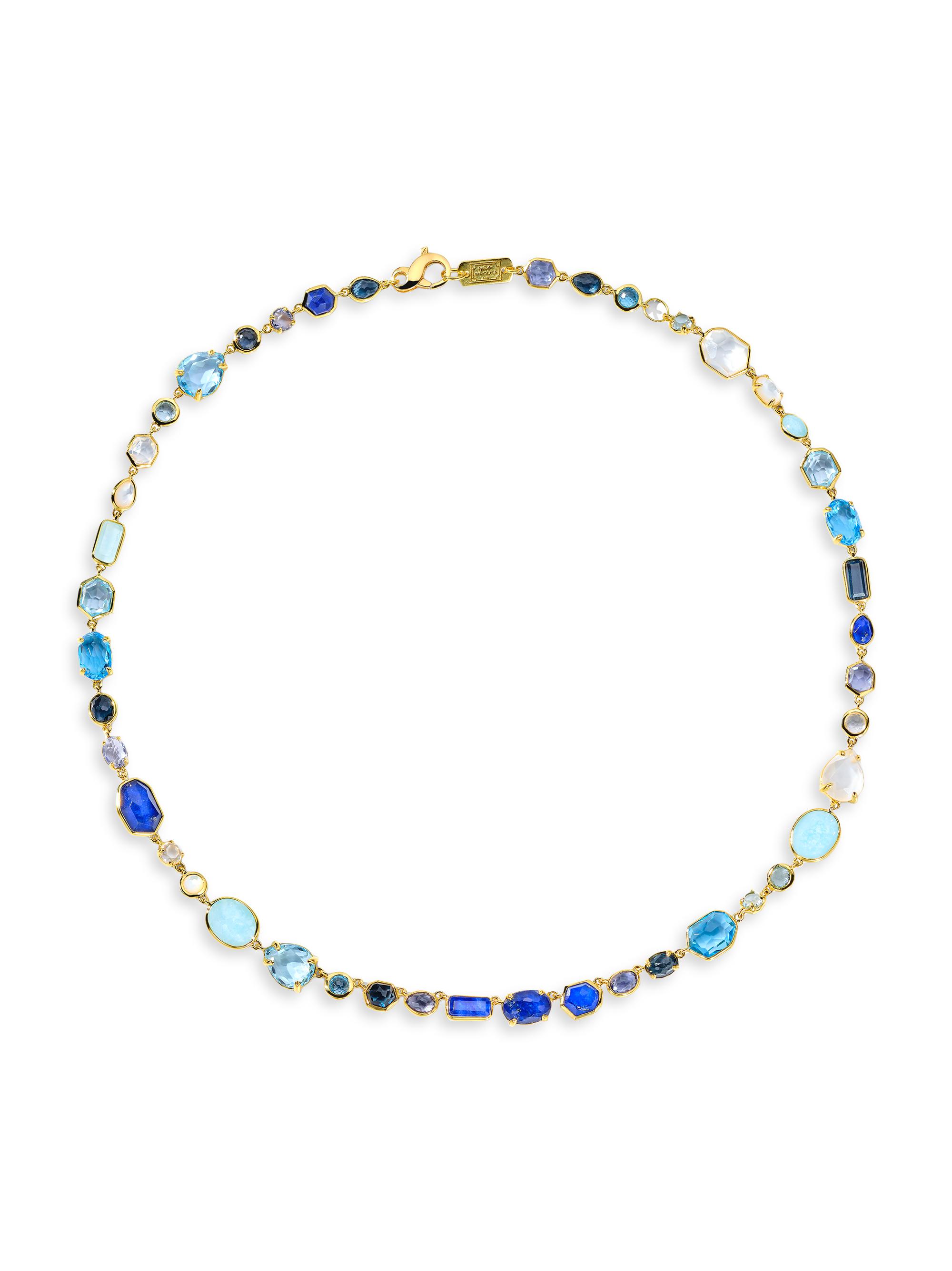 Ippolita Women's Rock Candy 18K Yellow Gold & Multi-Gemstone Necklace - Mare