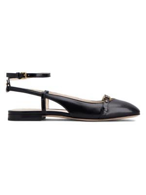 Shop Tod's Slingback Leather Ballerina Flats | Saks Fifth Avenue